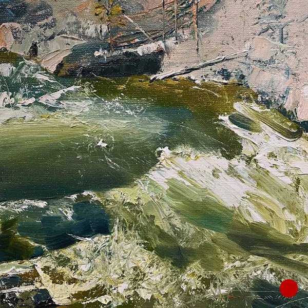 SOLD - Yellowstone River, Above The Falls