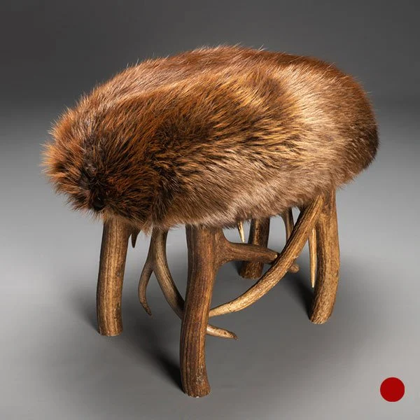 SOLD - Beaver Stool - Beaver Hyde