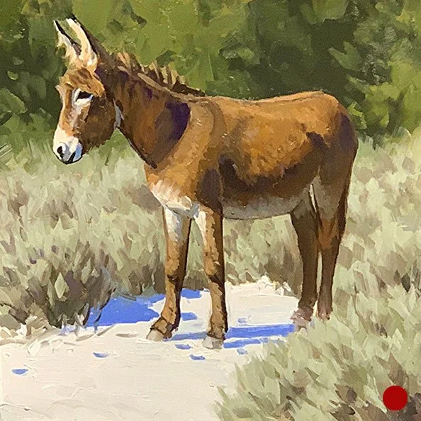 SOLD - Winter Burro