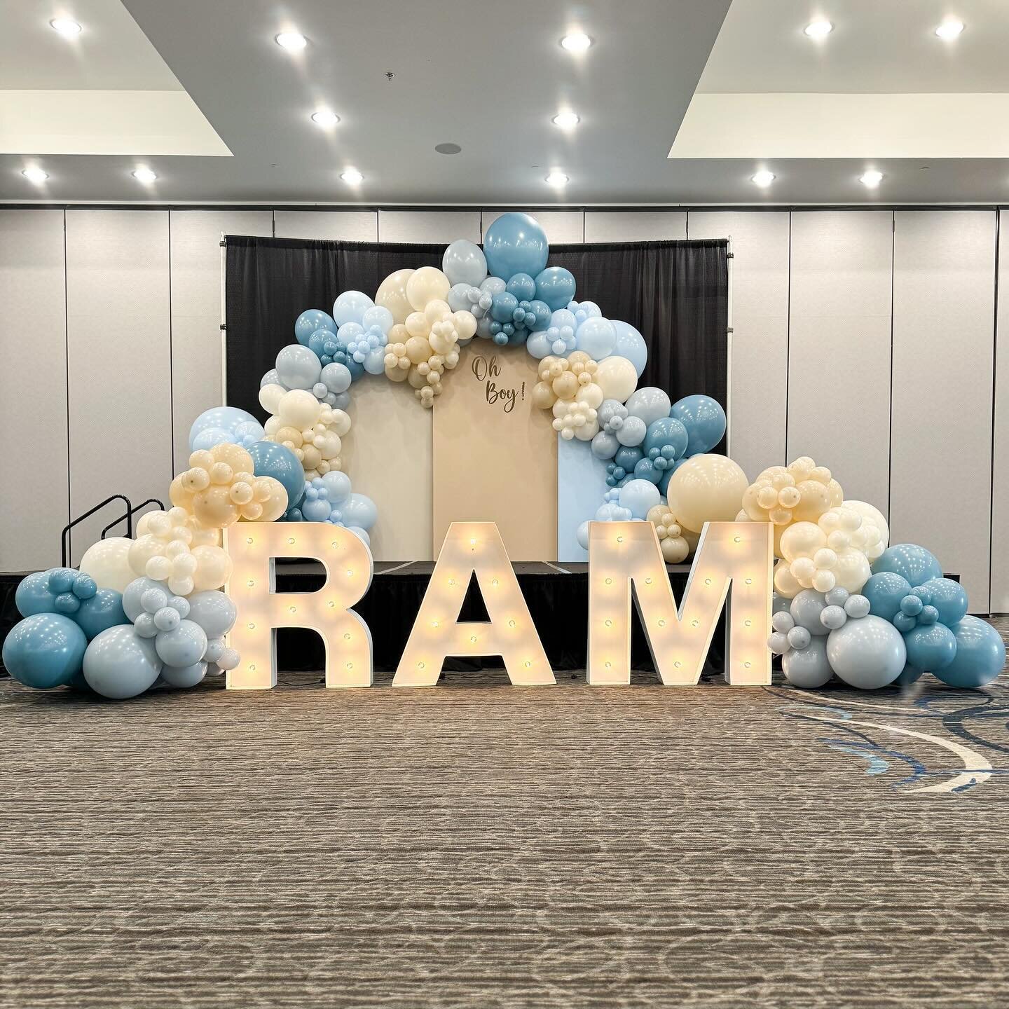 Welcoming baby Ram into the world 🩵
MARQUEE LETTERS: @lonestarmarquee