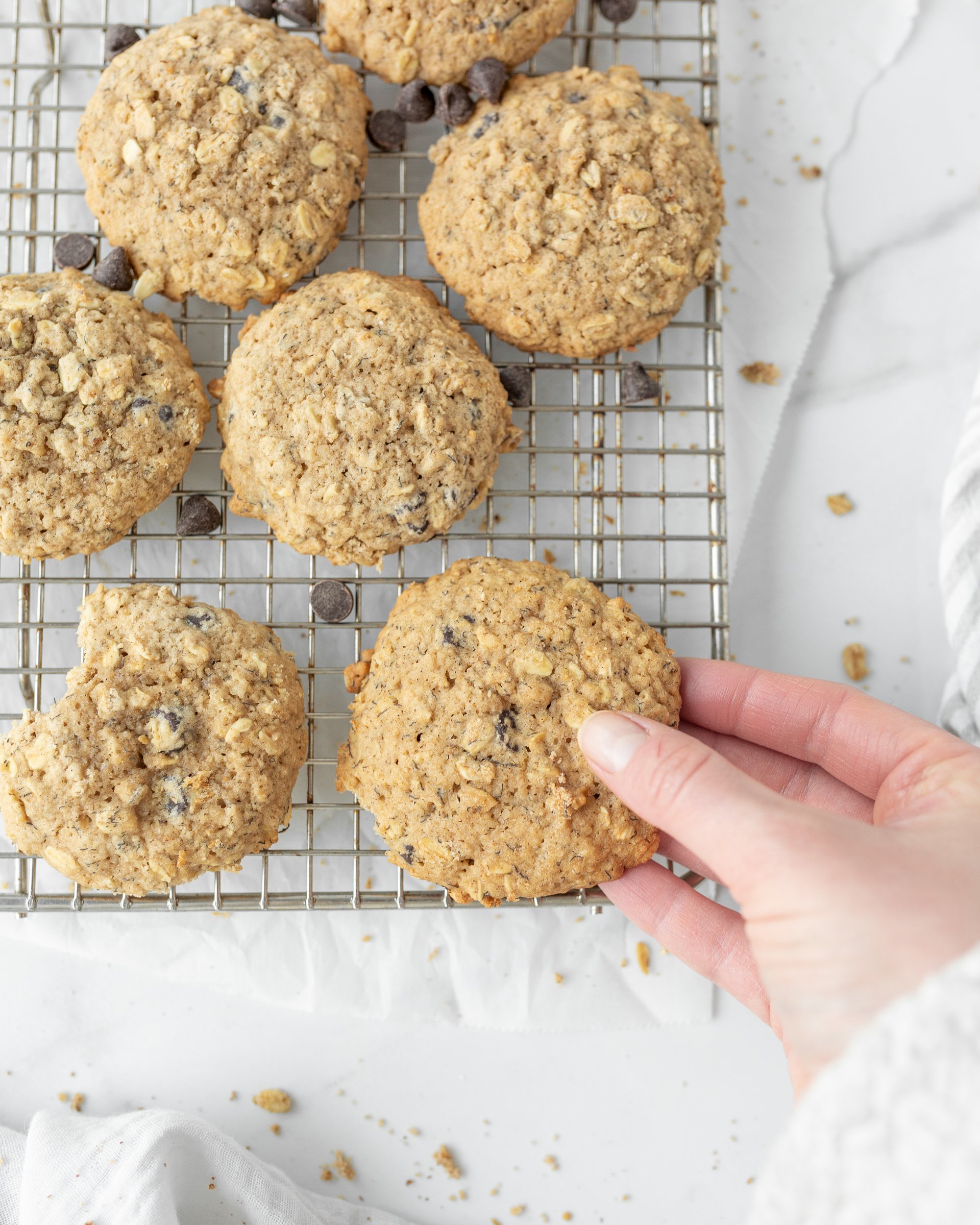 Glutenfree Oatmeal Banana Bread Cookies — Strawberry Cream Kitchen