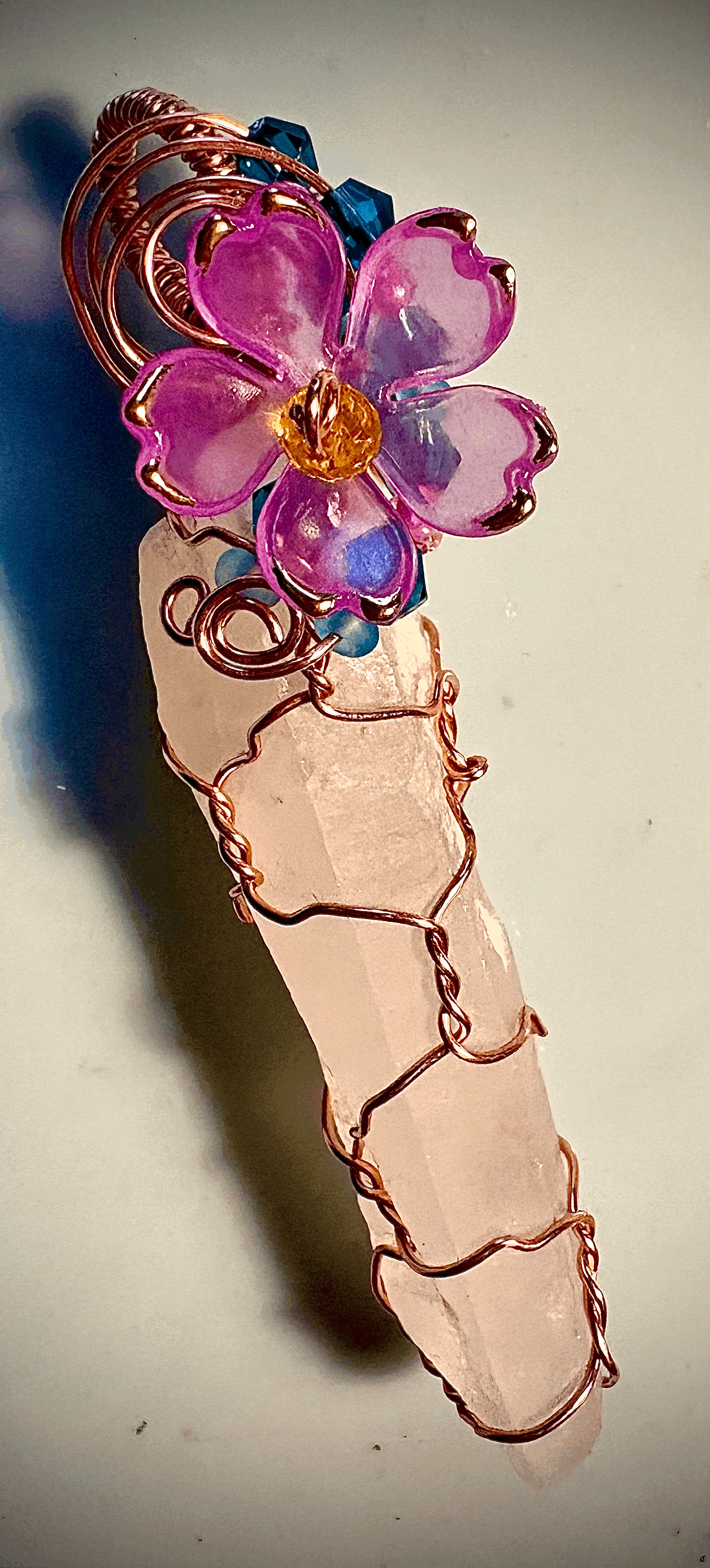 Wire Wrap a Quartz Crystal Class