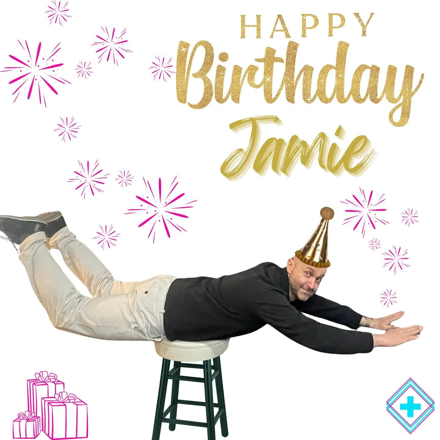 Happy Birthday to the one and only… Jamie Turnbull! He’s out enjoying the sunshine so we will celebrate next week!