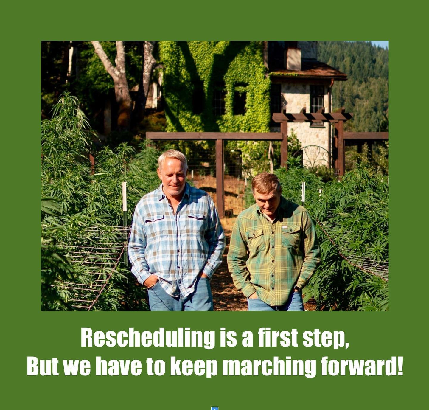 We were doing staff education with one of our retail partners yesterday when my phone started to blow up with the news that a federal rescheduling seemed eminent. 
~
For us the move is historic, but it is just a step.  Descheduling is what ultimately
