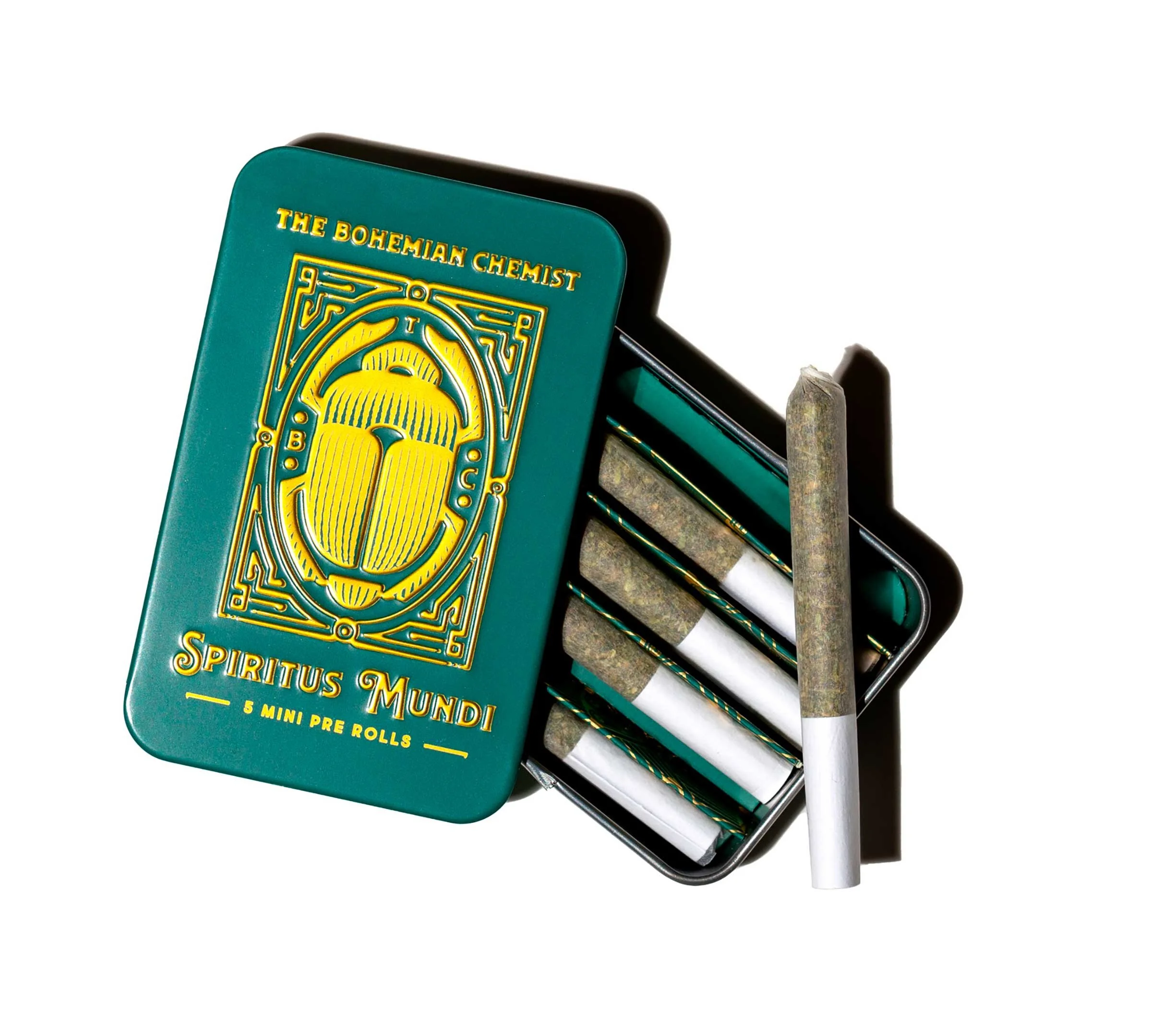 Spiritus Mundi Mini Tin Pre-Rolls: Fruity Jack 4:1  ~ THC / CBD