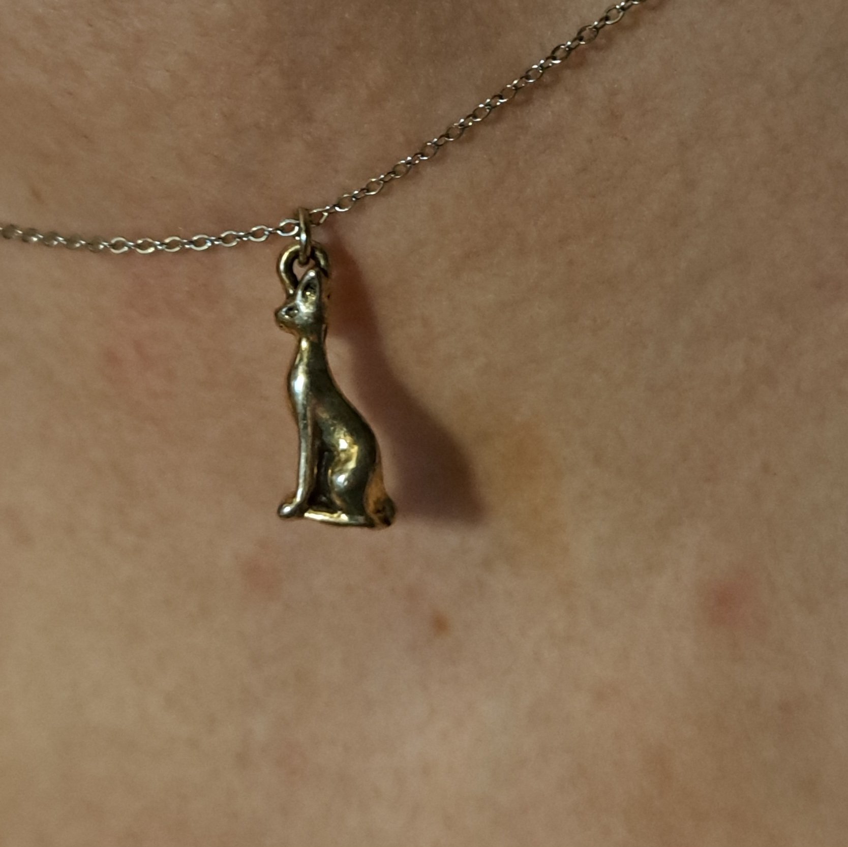 Delicate Cat Necklace