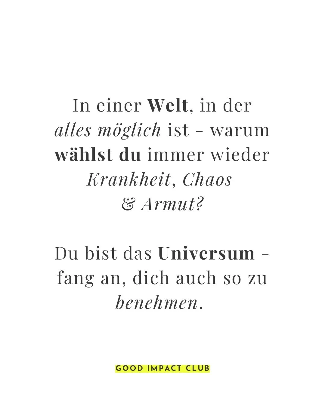 Es gibt eine Idee, die mich seit Jahren begleitet:

Vielleicht sind wir viel kraftvoller, als wir glauben.

Viele Philosophen, spirituelle Traditionen und auch einige Ans&auml;tze der modernen Physik besch&auml;ftigen sich mit der Frage, wie Beobacht