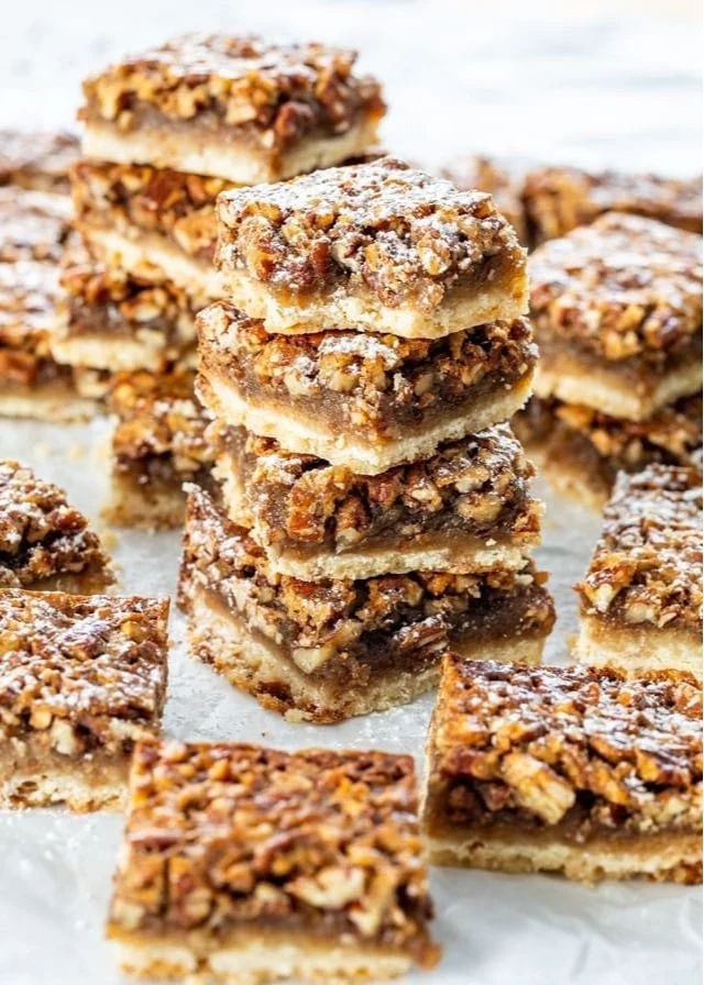 Gooey Pecan Pie Bars