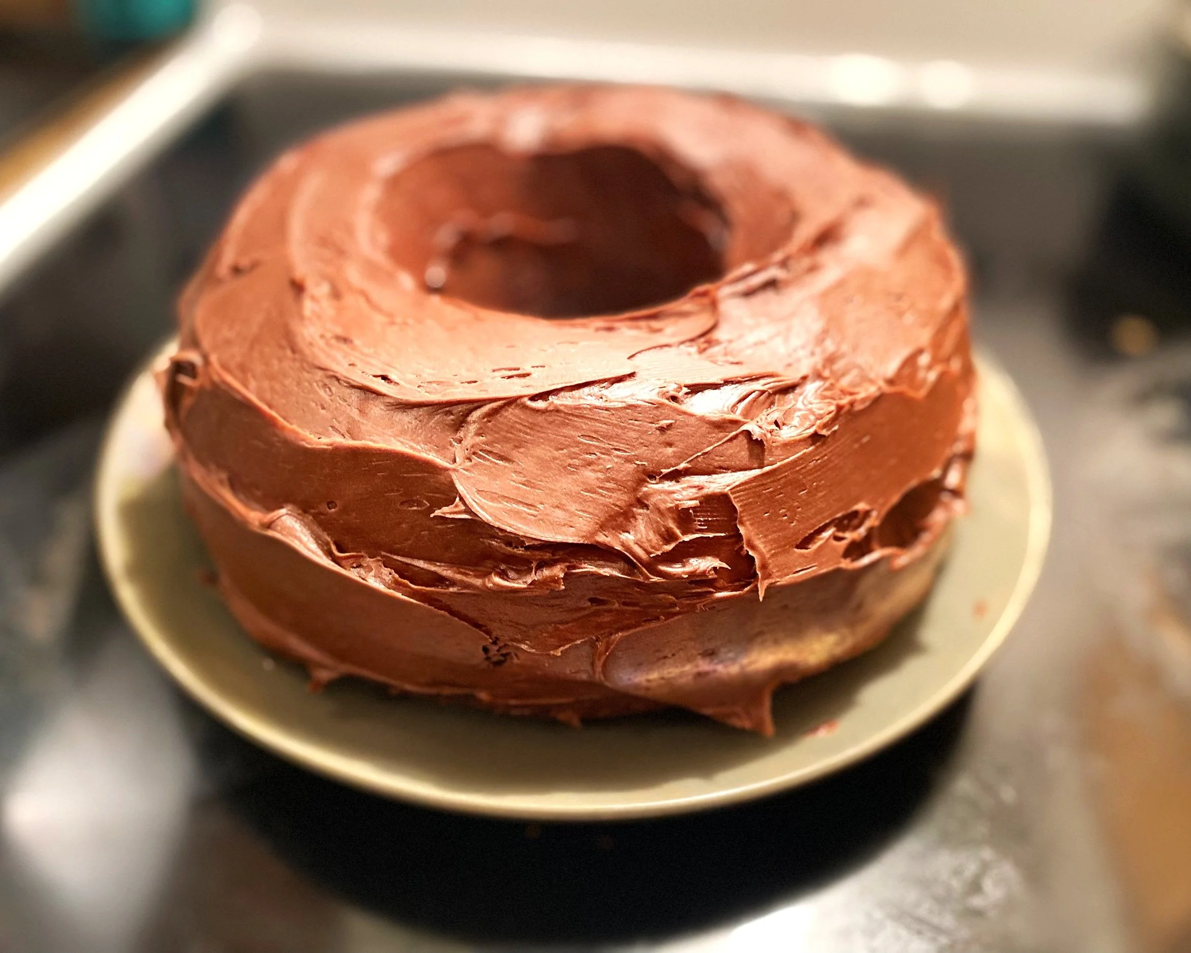 Devil’s Food Mayo Cake