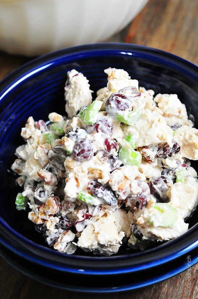Grape Walnut Chicken Salad