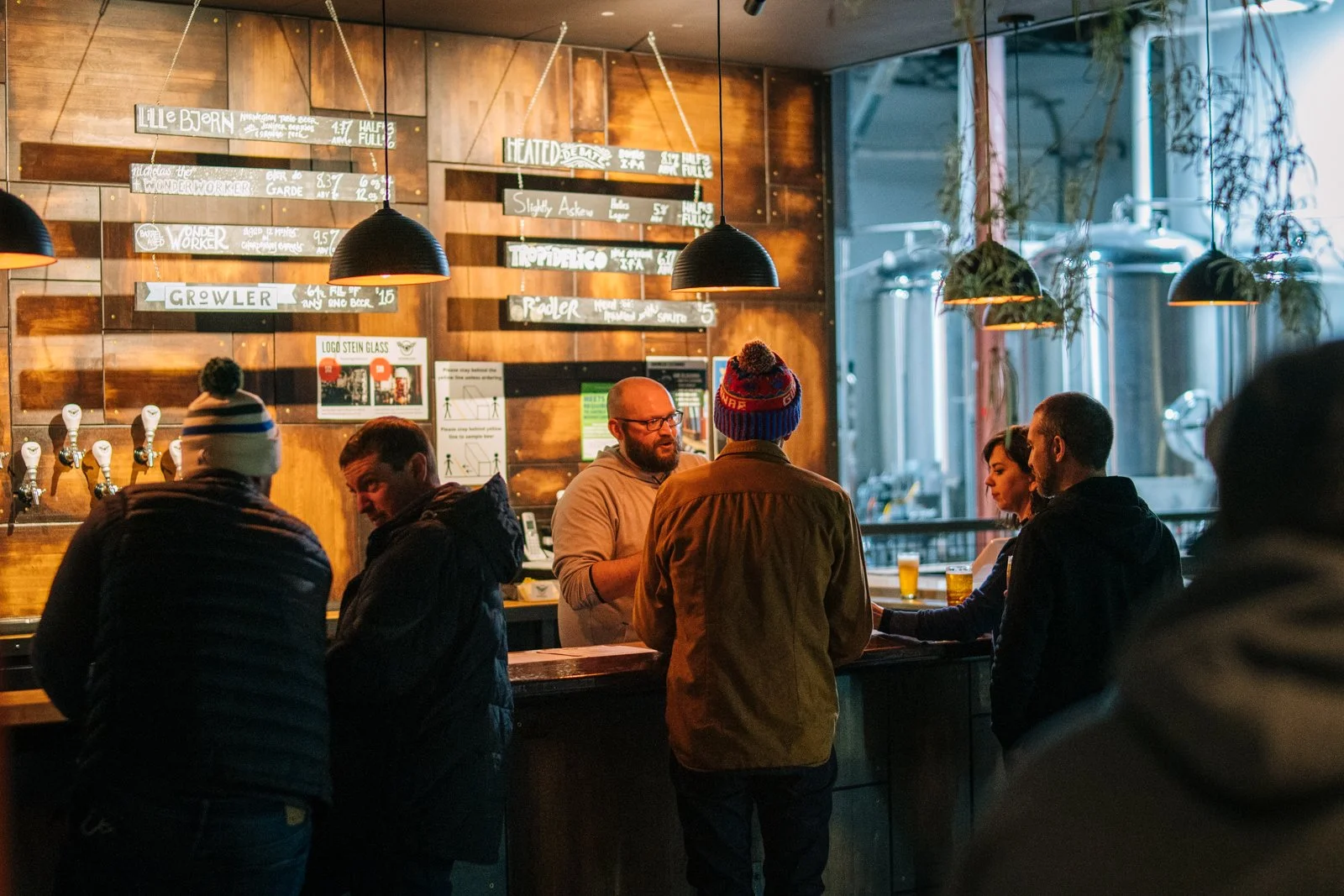 Night shift brewery taproom verysmooth
