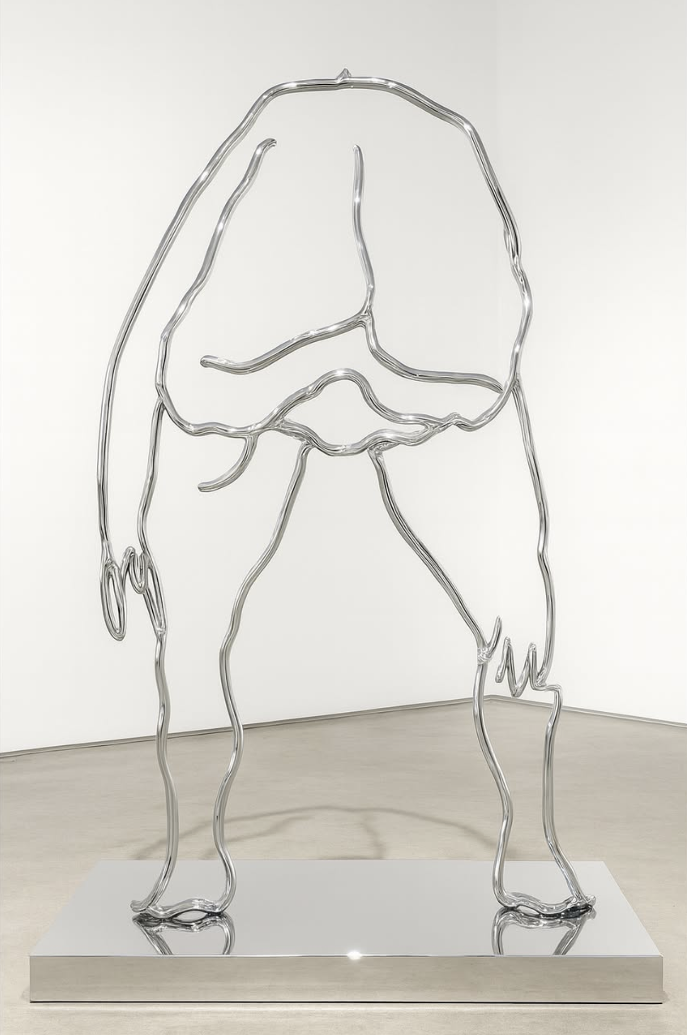 Pulchritudinous #1078 | Stainless Steel sculpture proposal | 5'