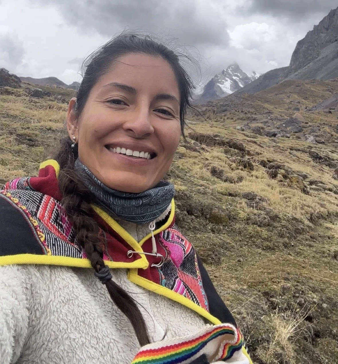 Paqo apprentice in Ausangate mountain Munay Karpay