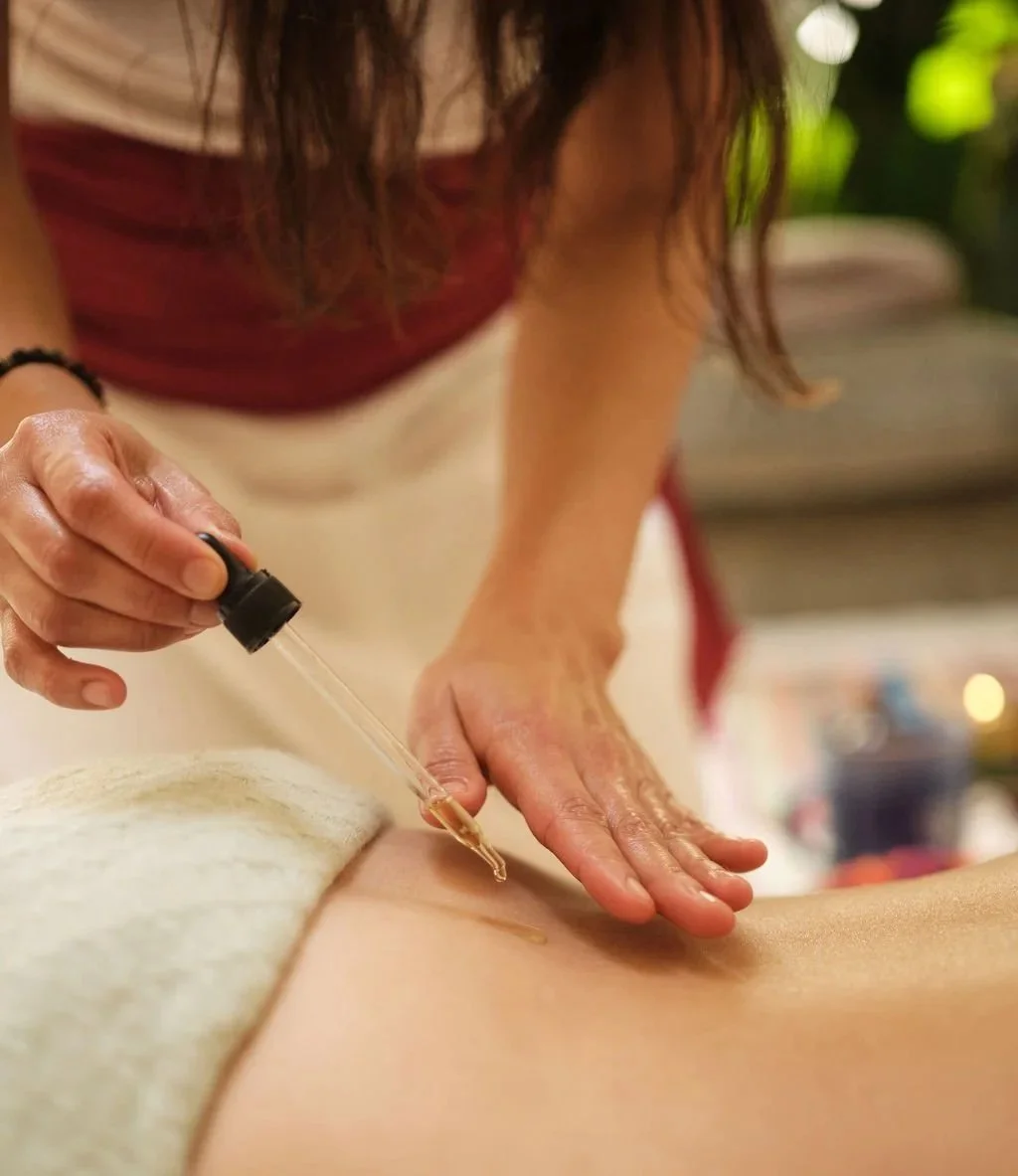 DIY womb massage oil