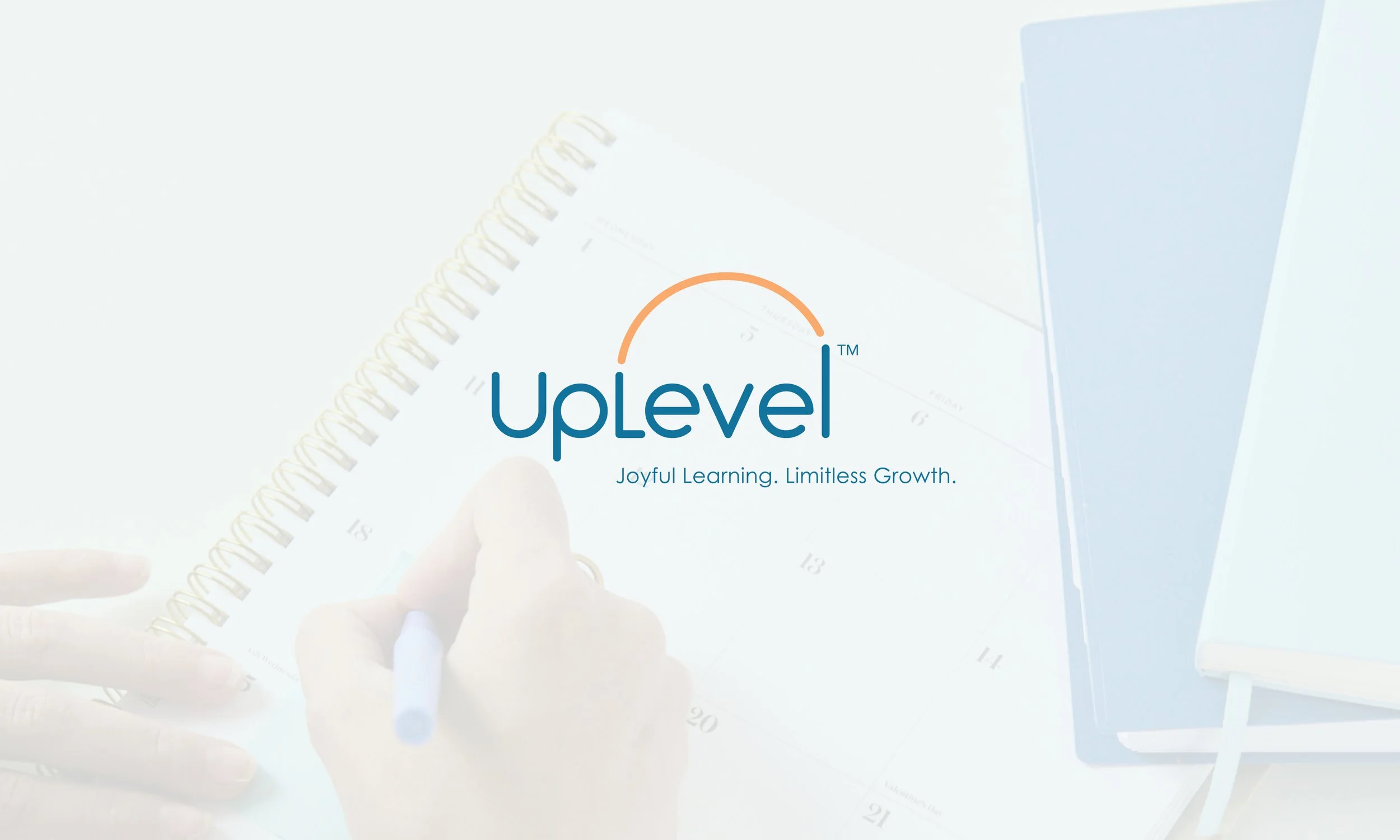 The Light Arts Design UpLevel Tutoring branding