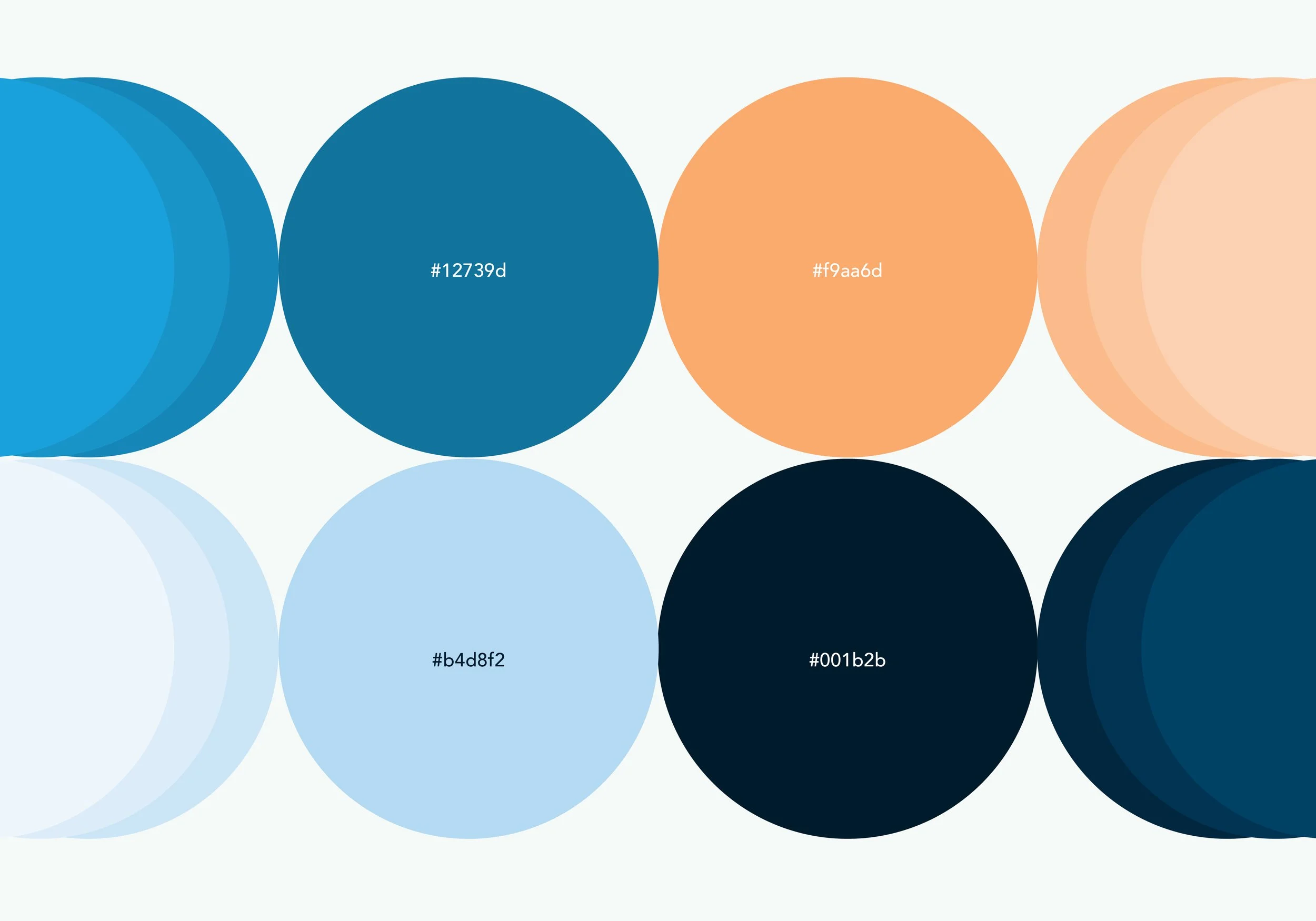 UpLevel Tutoring colour palette — The Light Arts Design
