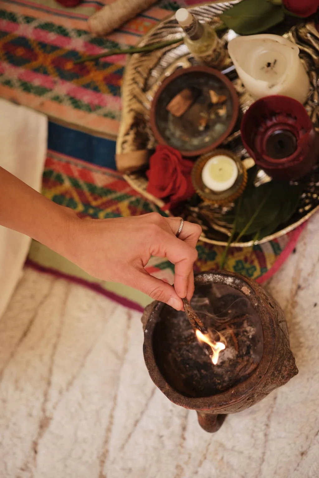 rite of passage ceremony, closing of the bones, cerrada de cadera ceremony