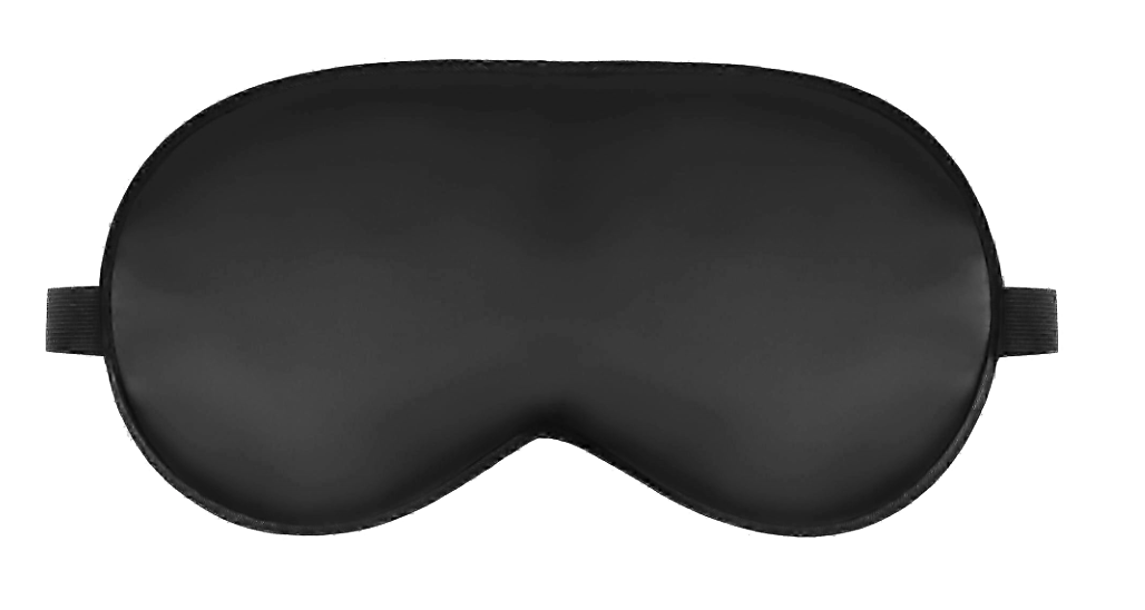 Black eye mask for meditation