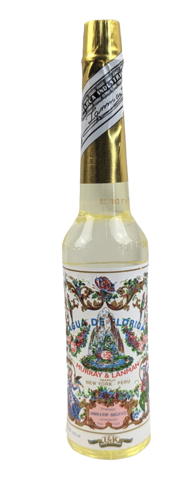 Agua florida bottle