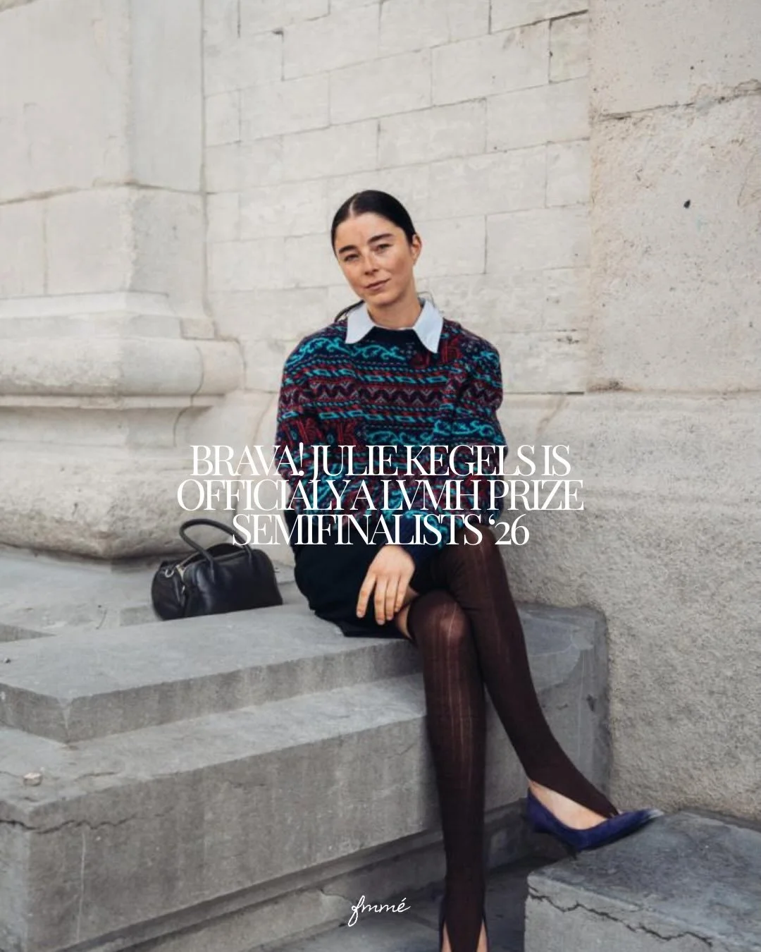 When the 2026 LVMH Prize semi‑finalists were unveiled a list that represents the next wave of global fashion powerhouses. One name has been quietly but unmistakably rising: @juliekegels 

The Belgian designer, celebrated for her visionary ready‑to‑we
