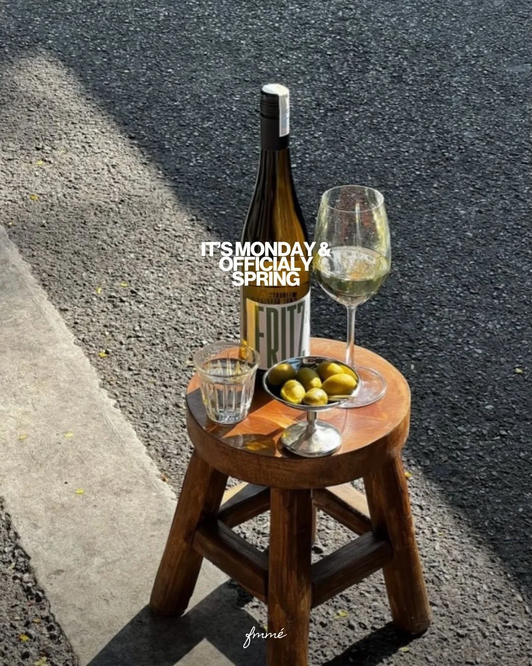 Monday just dropped and it&rsquo;s officially spring and somehow everything feels like it has potential again. the sun is doing its thing, the air feels softer, and I&rsquo;m suddenly convinced I can get my life together in one week 

like why does a