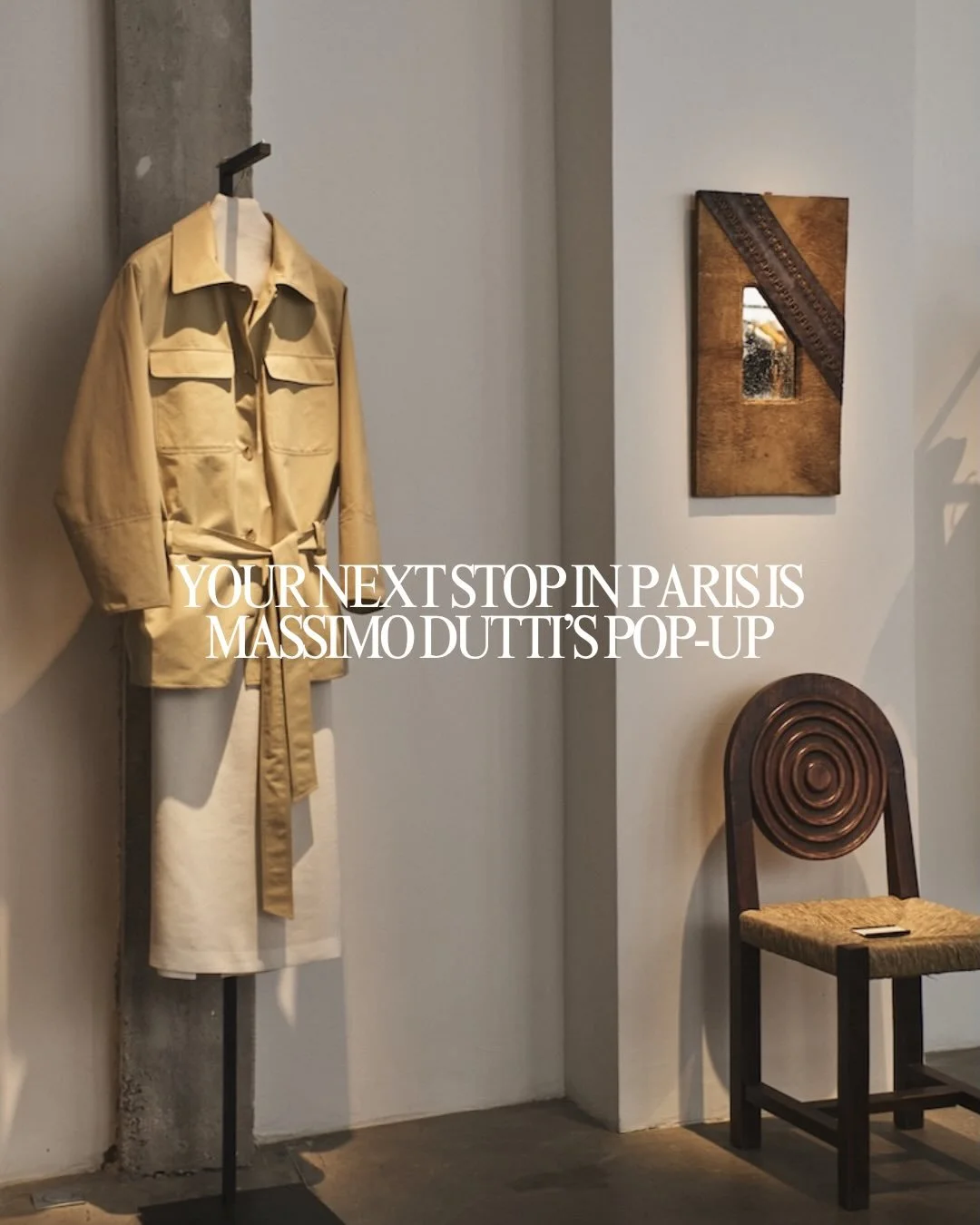 @massimodutti just pushed itself further upmarket with a new pop-up in Paris and the shift feels like one of those quiet repositioning moments you only really notice when you step inside it.

Set in the Marais, the space is built around the Limited E