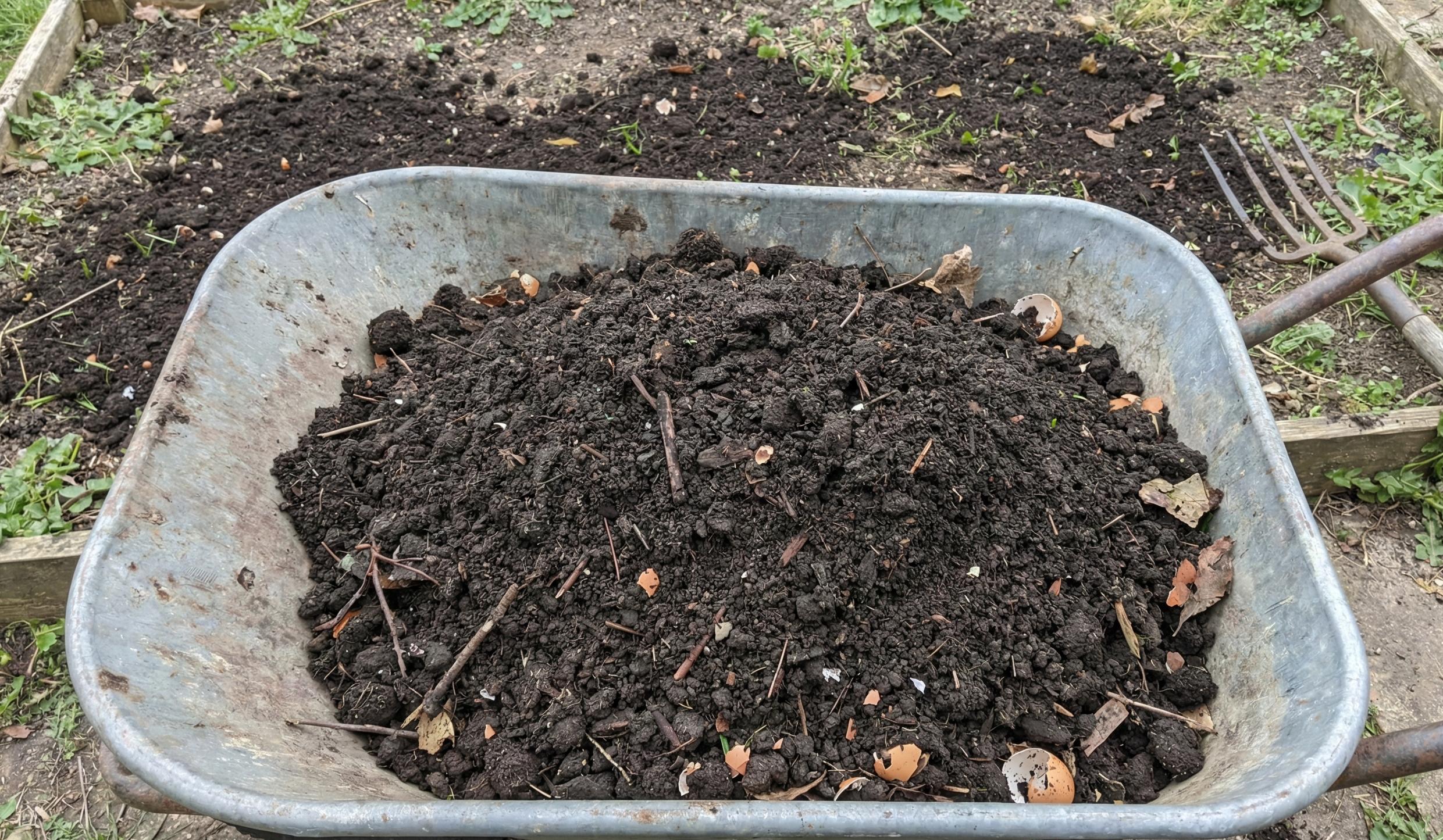 Santa Cruz fresh compost