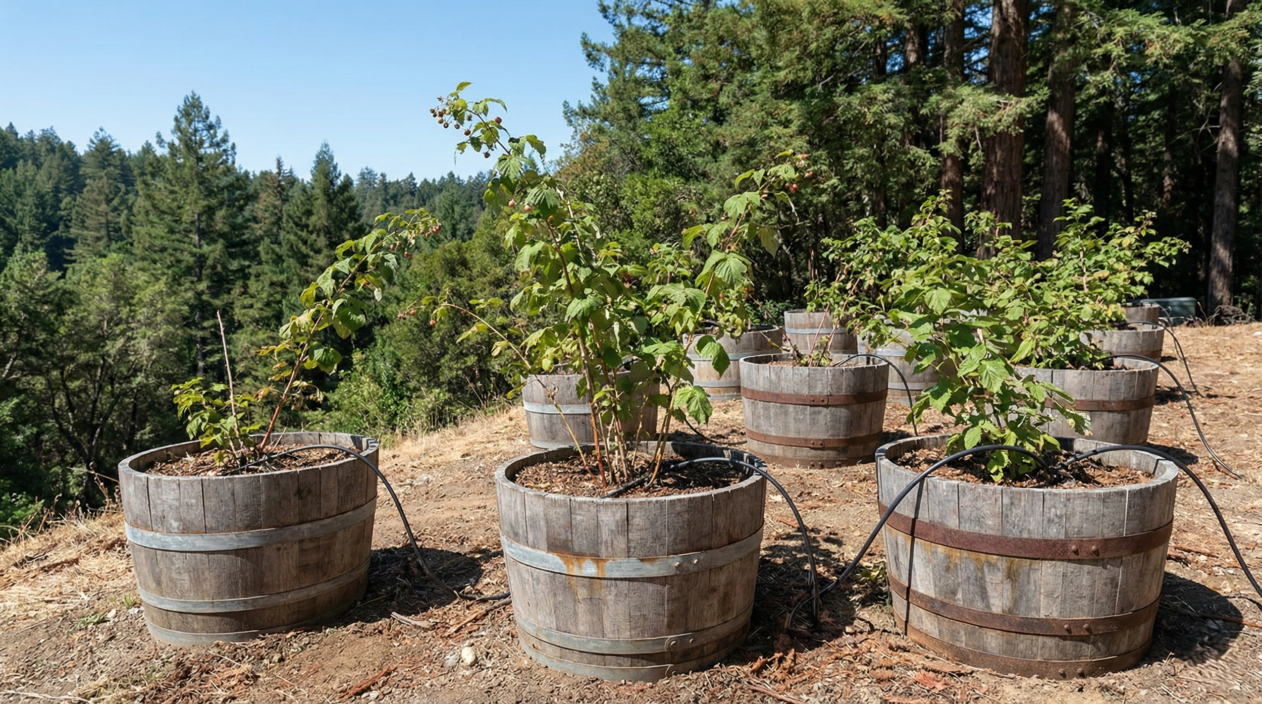Growing Raspberries in Containers