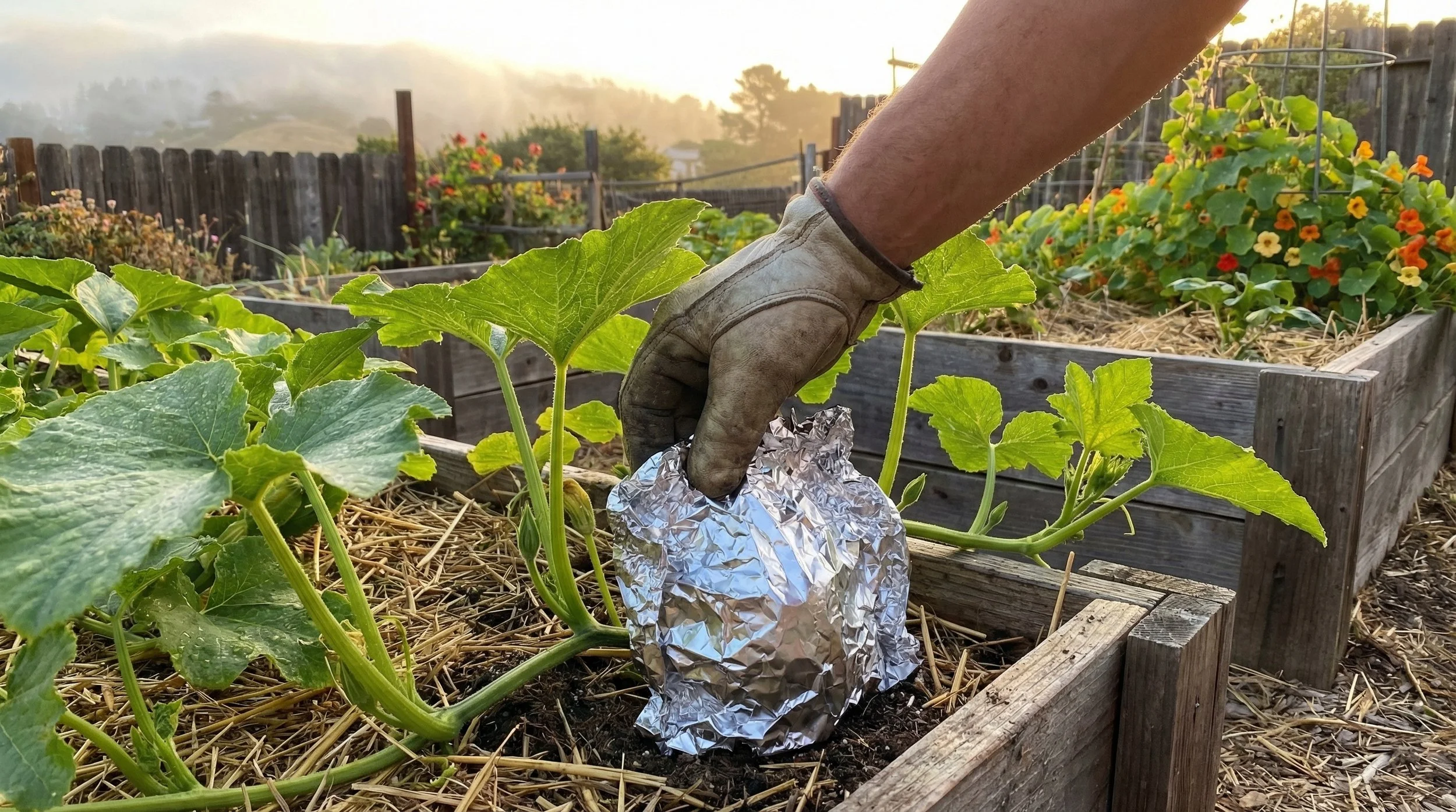 Squash Vine Borer Prevention in Santa Cruz County