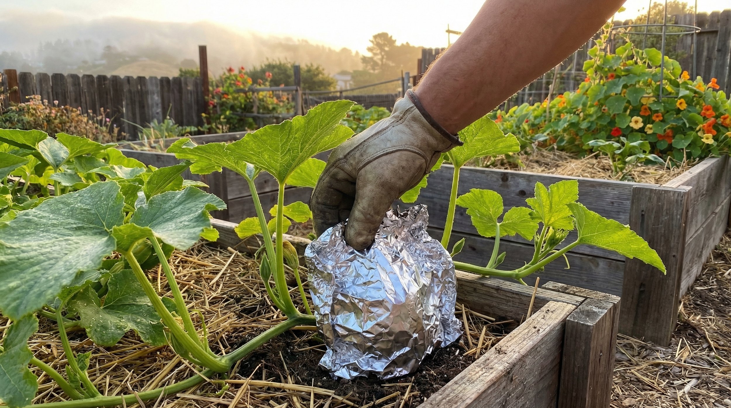 Squash Vine Borer Prevention in Santa Cruz County