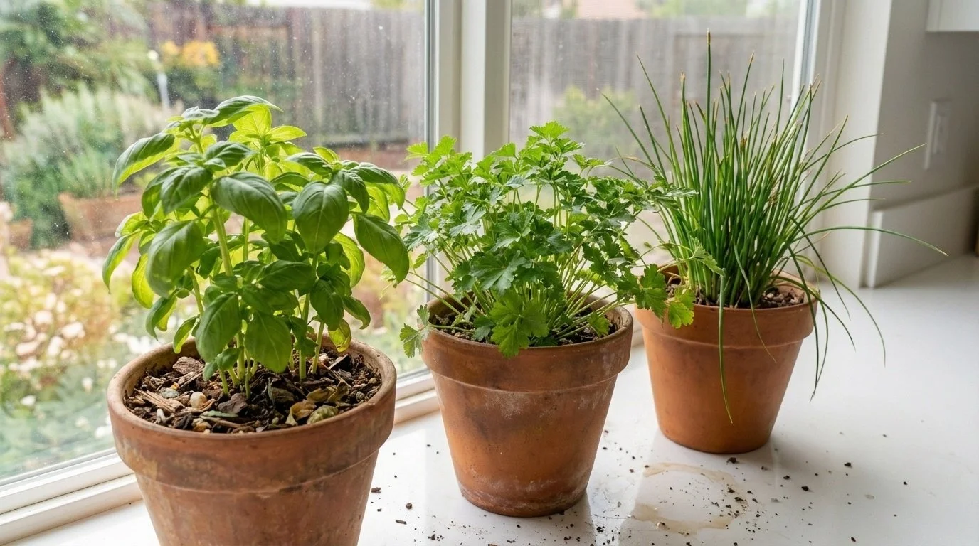 Growing Herbs on Your Windowsill in California: What Actually Thrives Indoors