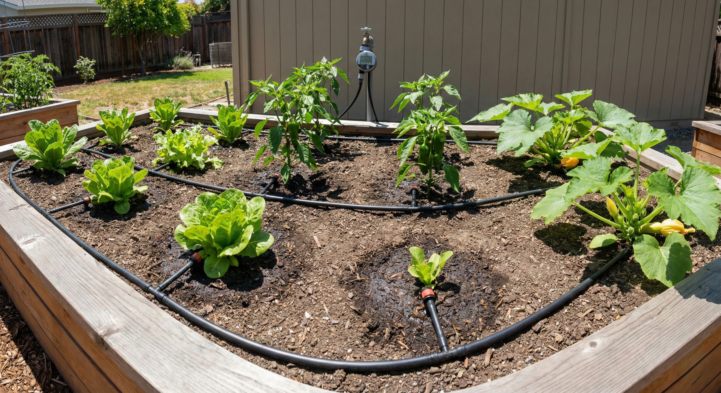 Timer vs. Moisture-Sensor Irrigation Compared