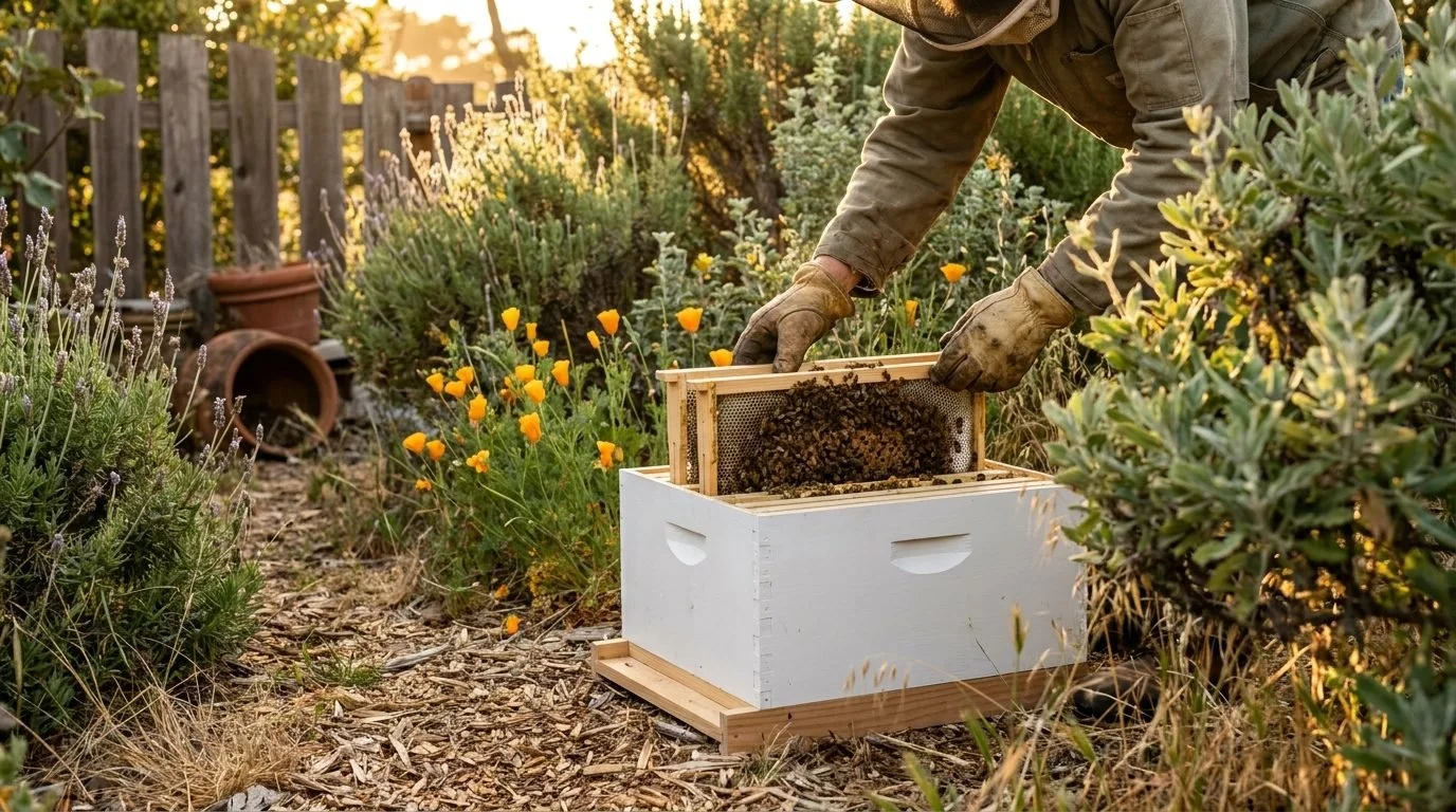 How to Get Your First Bees in California: Packages, Nucs, and Swarms