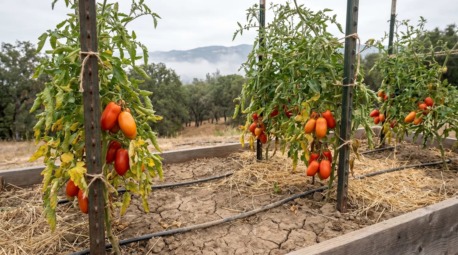 Growing Roma Tomatoes in the Santa Cruz Banana Belt