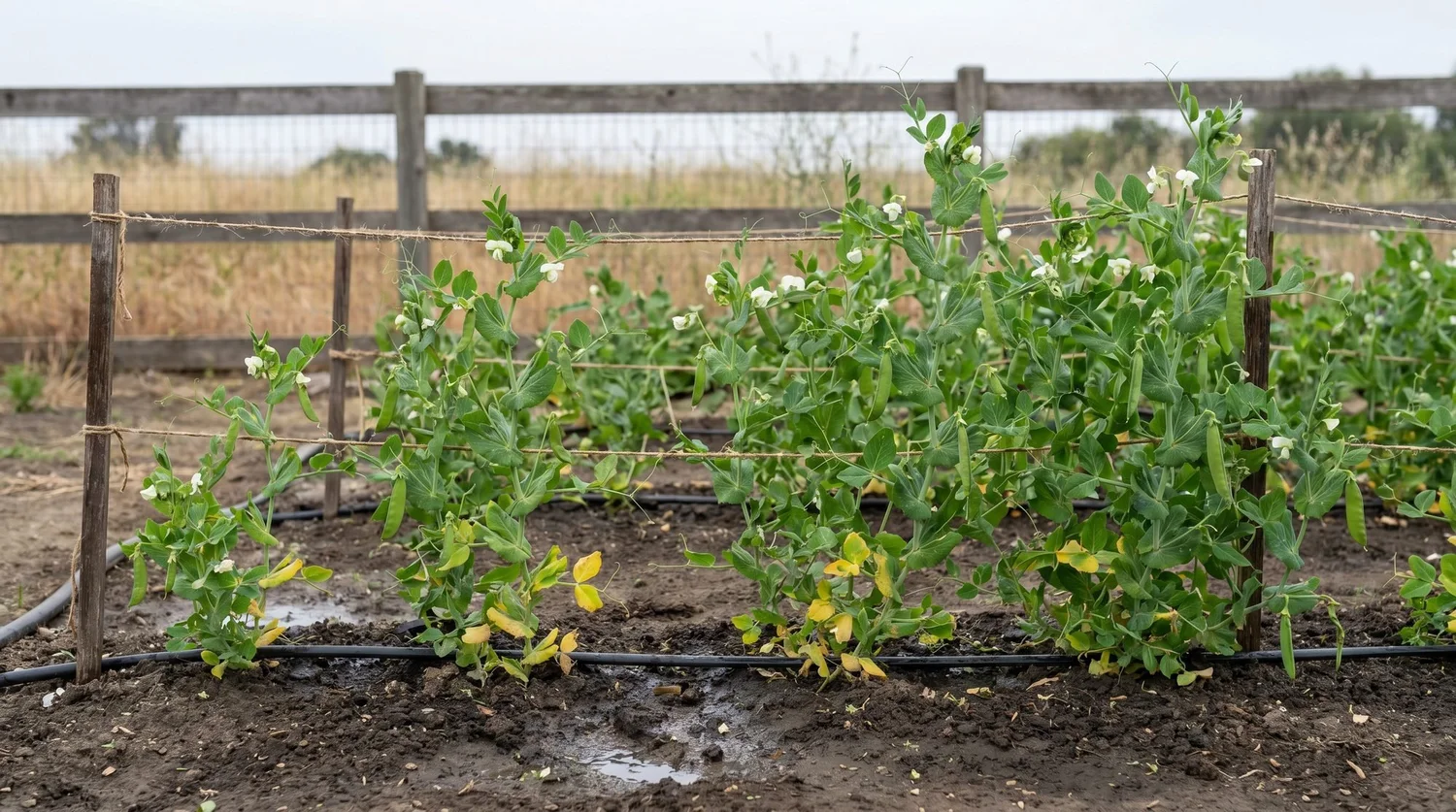 Growing Sugar Snap Peas in the Pajaro Valley