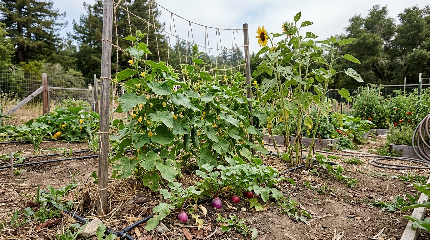 10 Best Companion Plants for Cucumbers in California