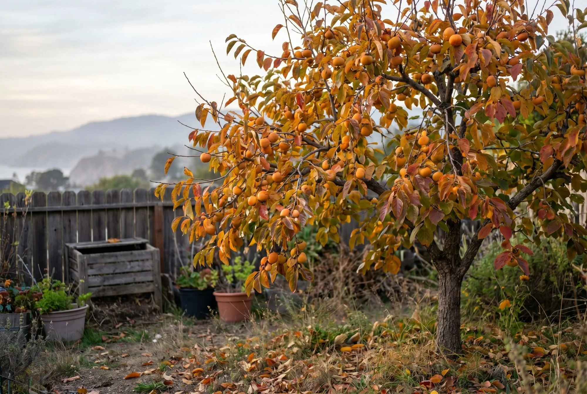 Growing Persimmons in the San Lorenzo Valley
