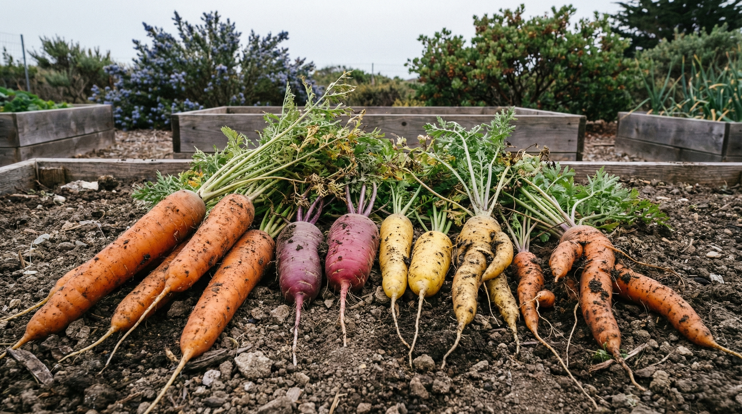 Best Carrot Varieties for Santa Cruz County Gardens
