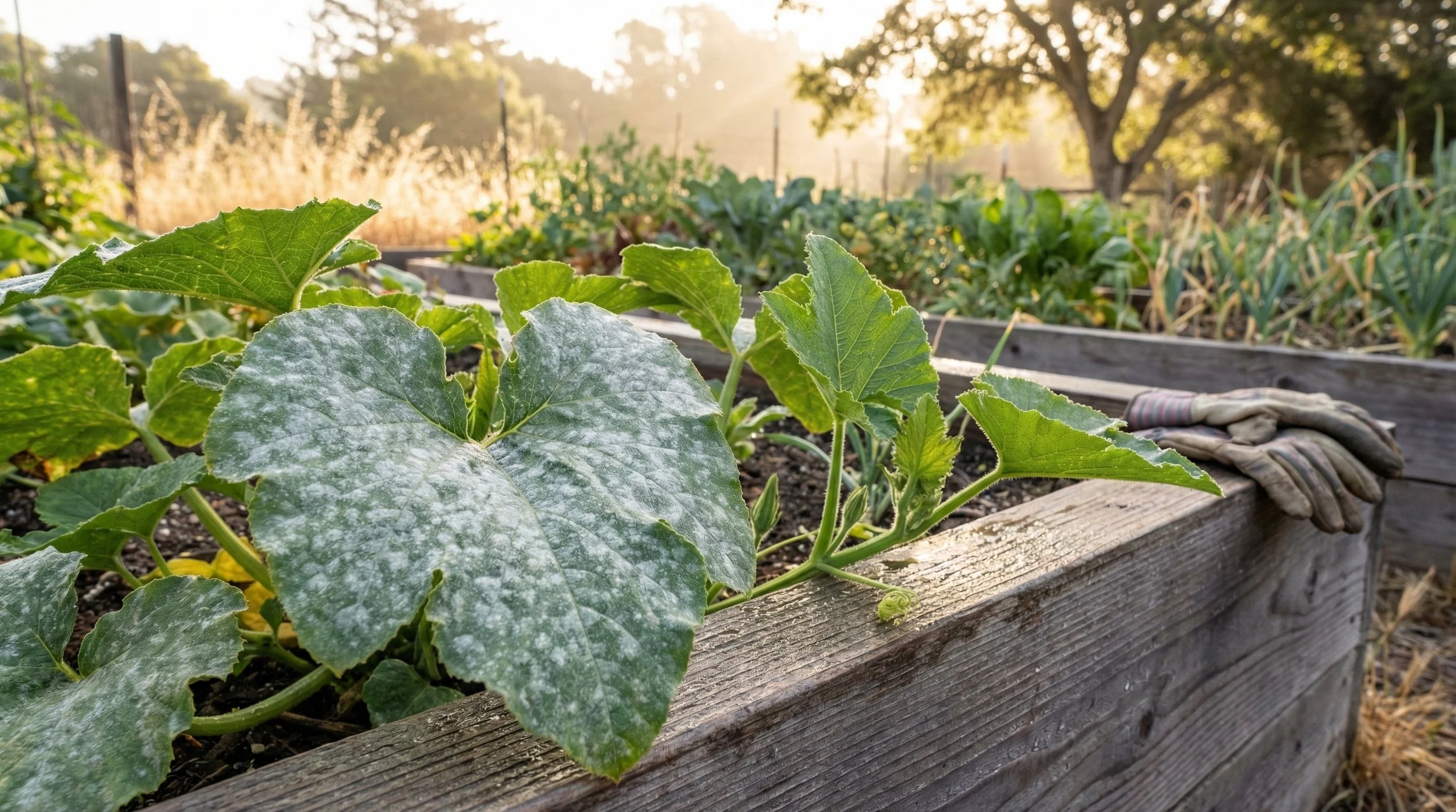Powdery Mildew on Squash: Prevention and Treatment for Santa Cruz Gardens
