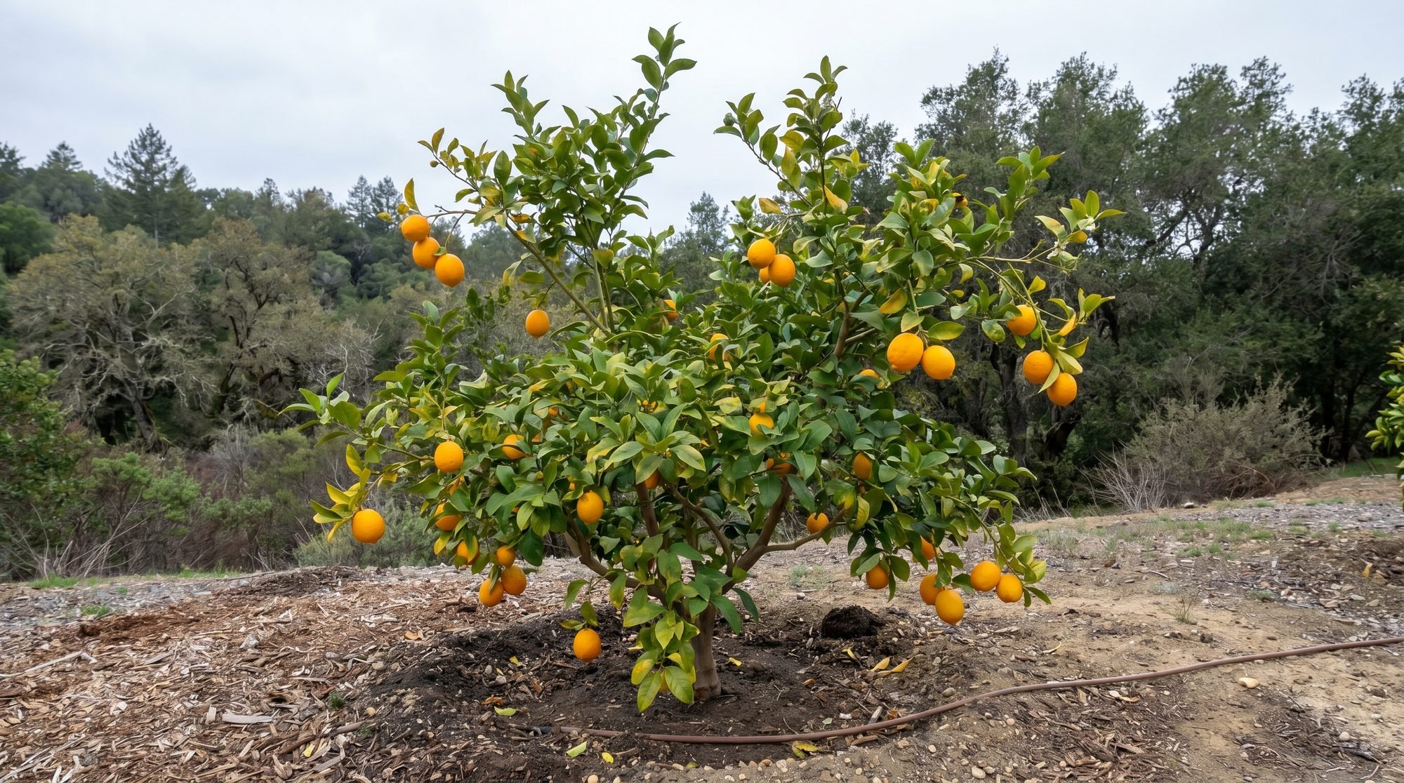 Growing Meyer Lemons in the Santa Cruz Banana Belt