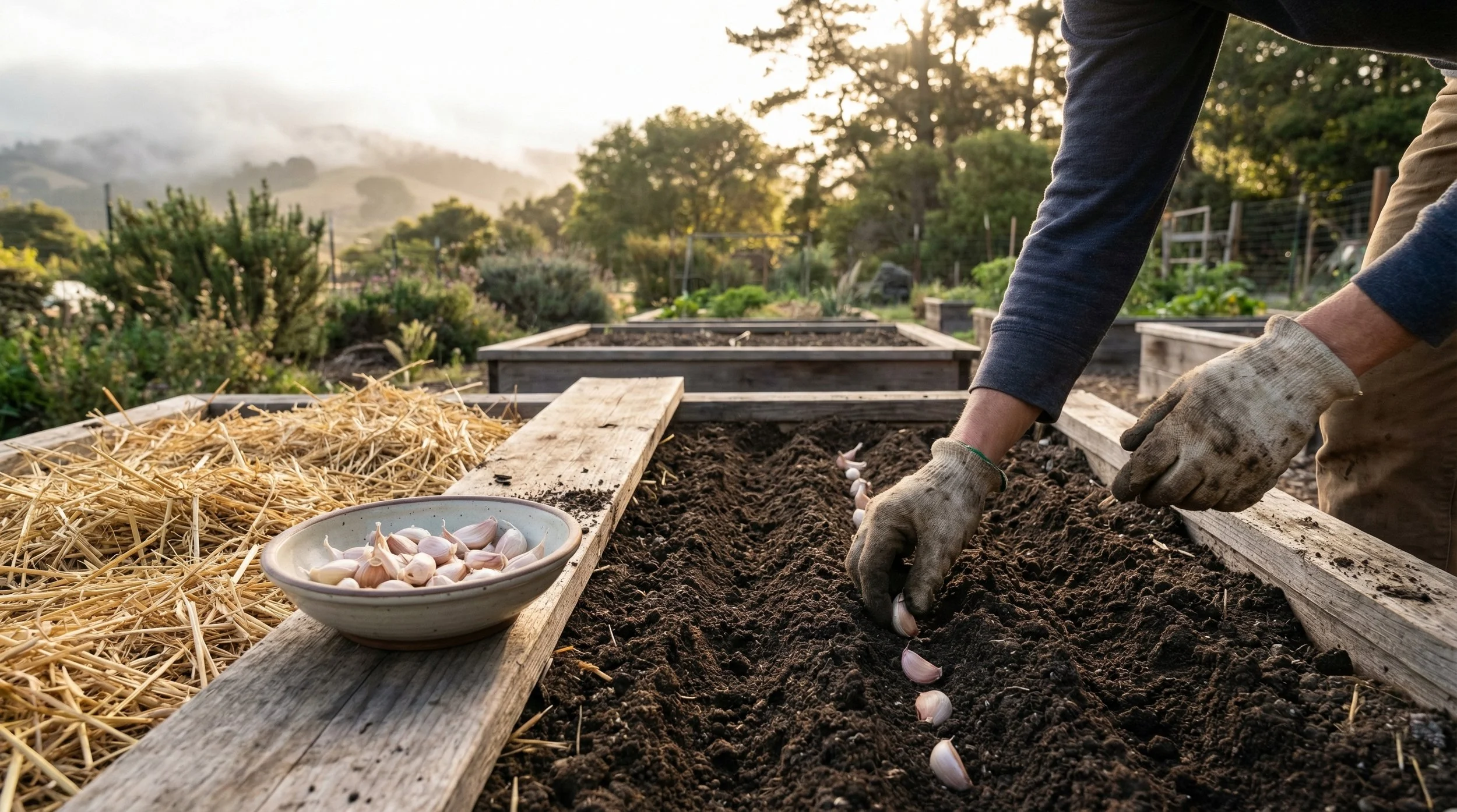Can I Plant Garlic in Fall in Coastal California?