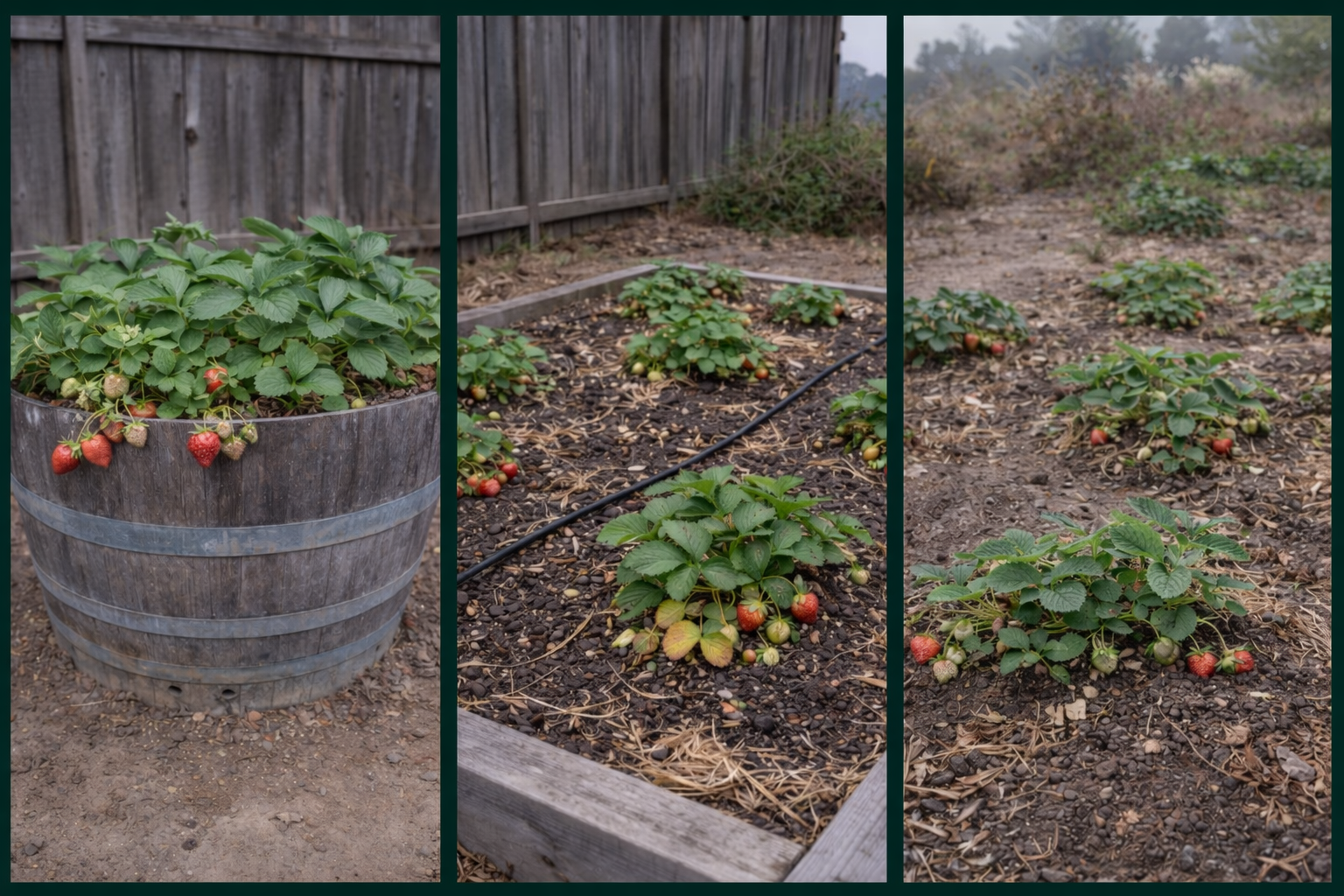 Growing Strawberries: In the Ground vs. Raised Beds vs. Containers