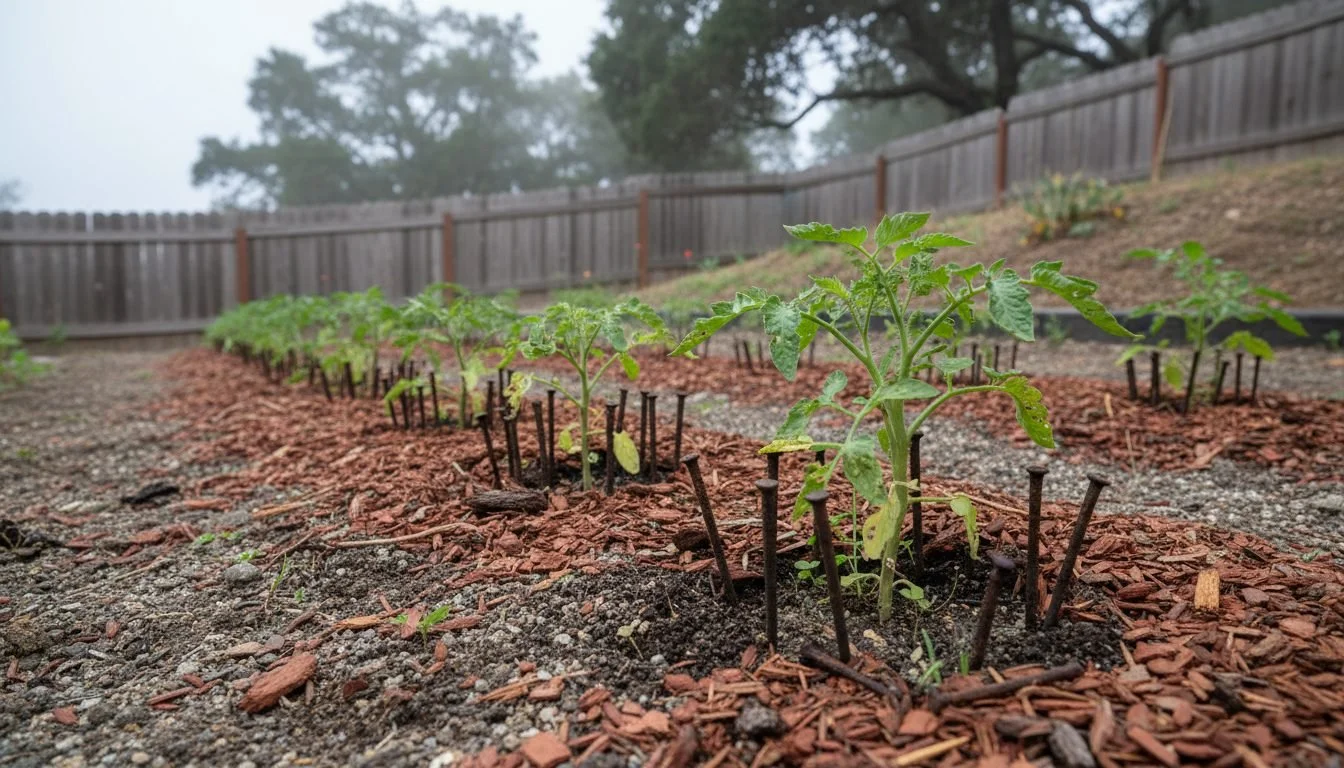 Do Rusty Nails Help Plants Grow?