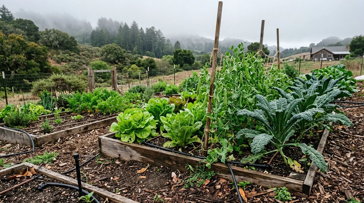Gardening in Coastal Aptos &amp; Capitola: Working with Fog and Stable Temperatures