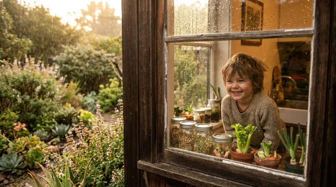 Rainy Day Indoor Garden Projects for Kids