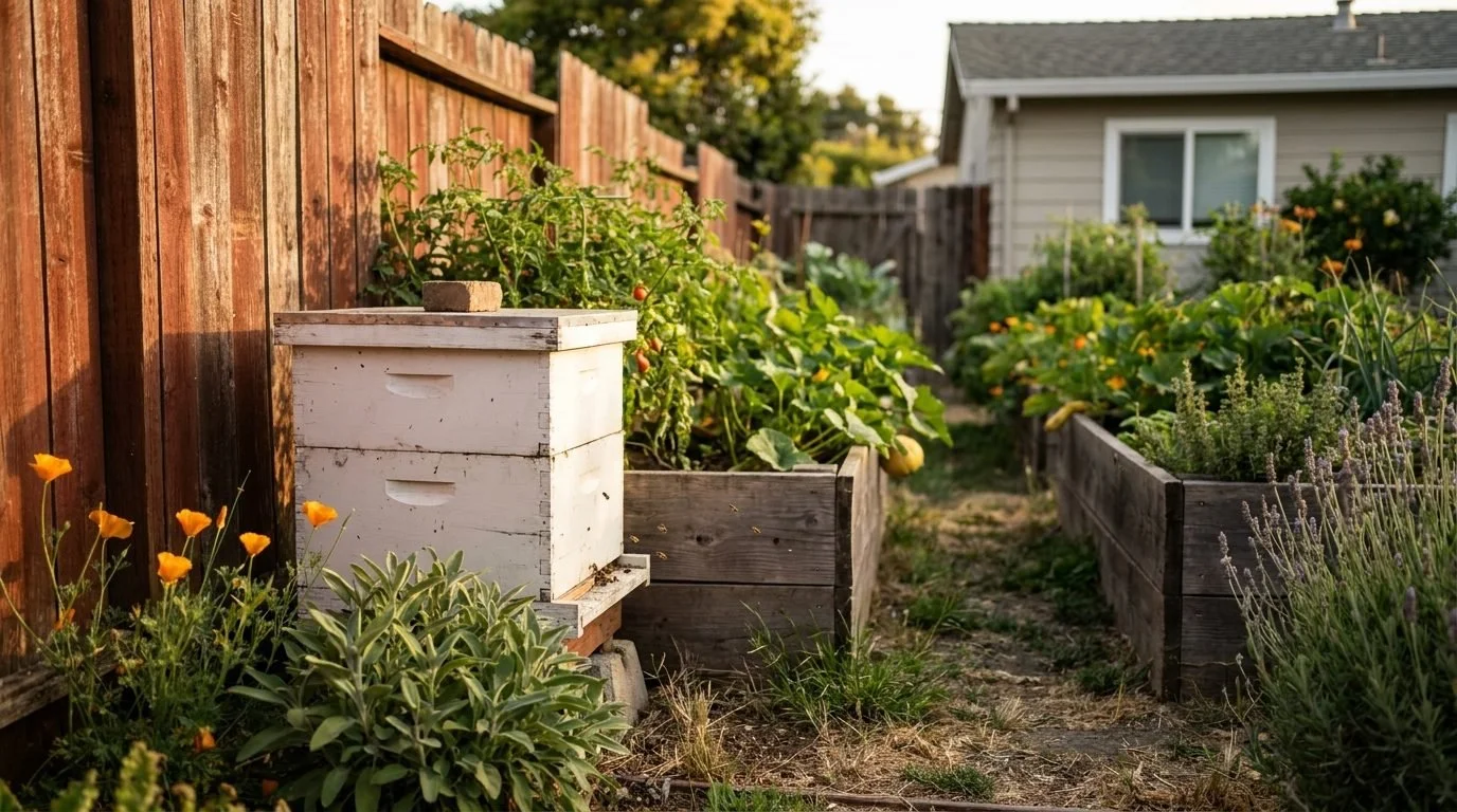 Urban and Small-Space Beekeeping in California: A City Guide