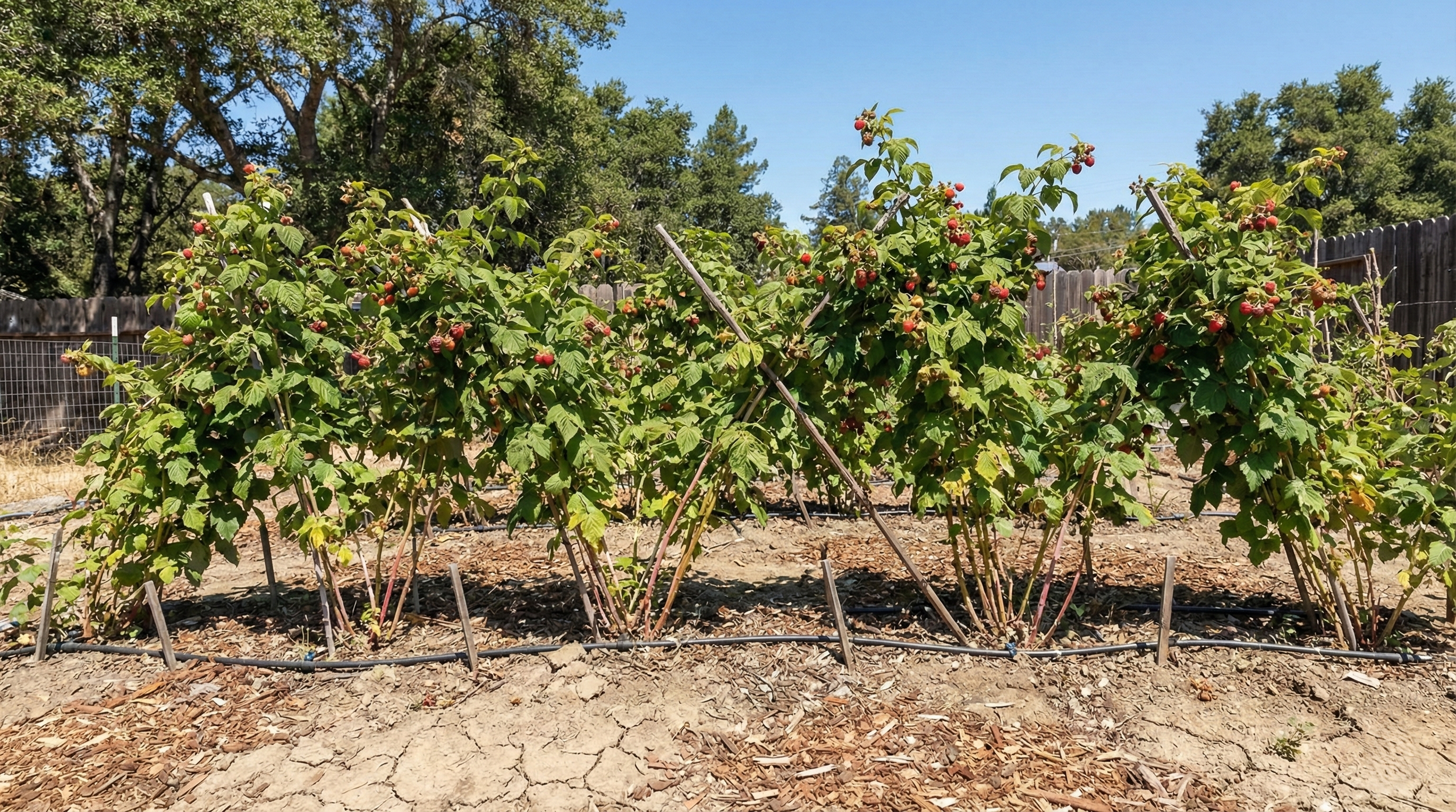 Best Raspberry Varieties for Santa Cruz County Gardens