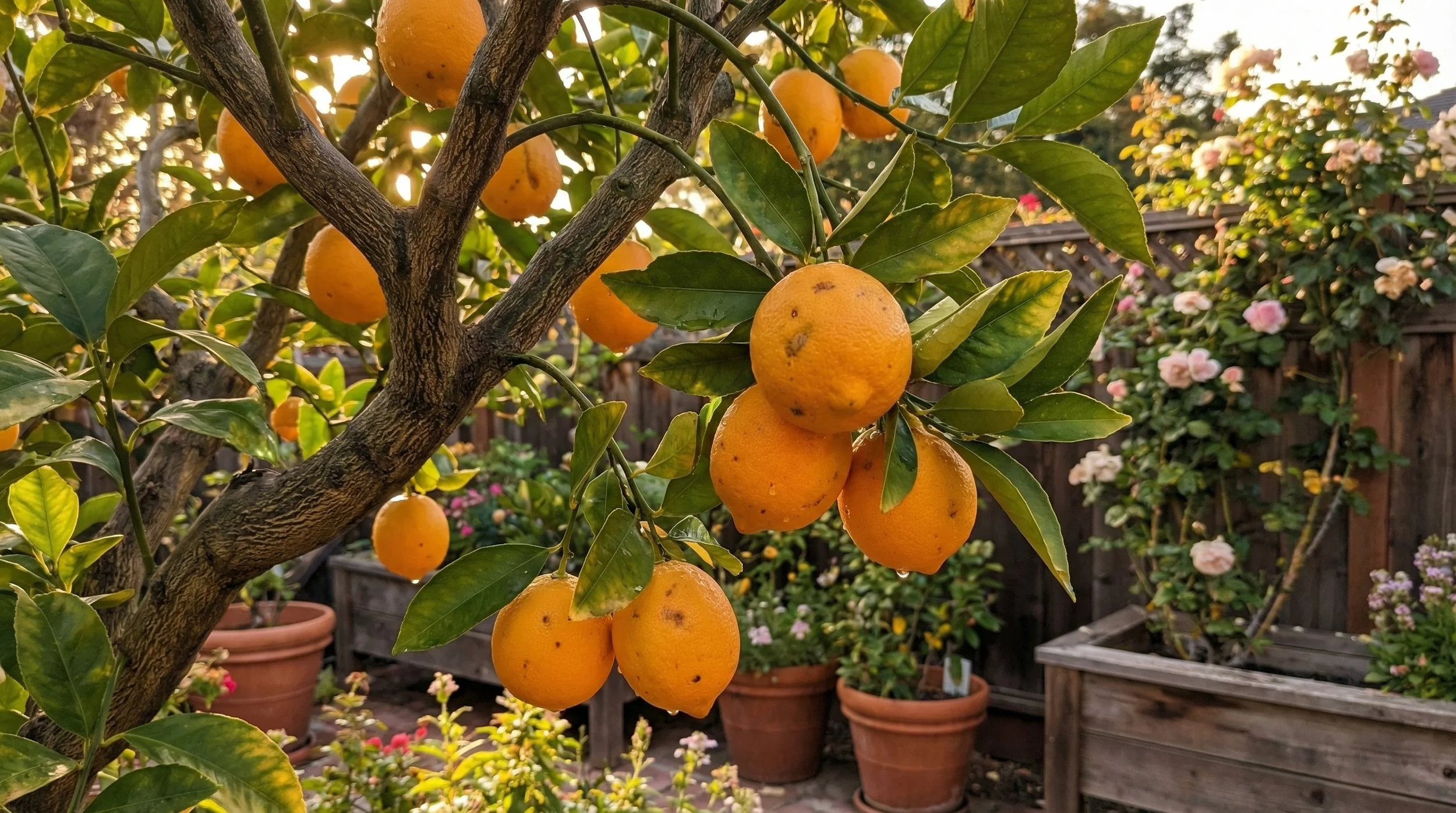 Growing Meyer Lemons in Santa Cruz County