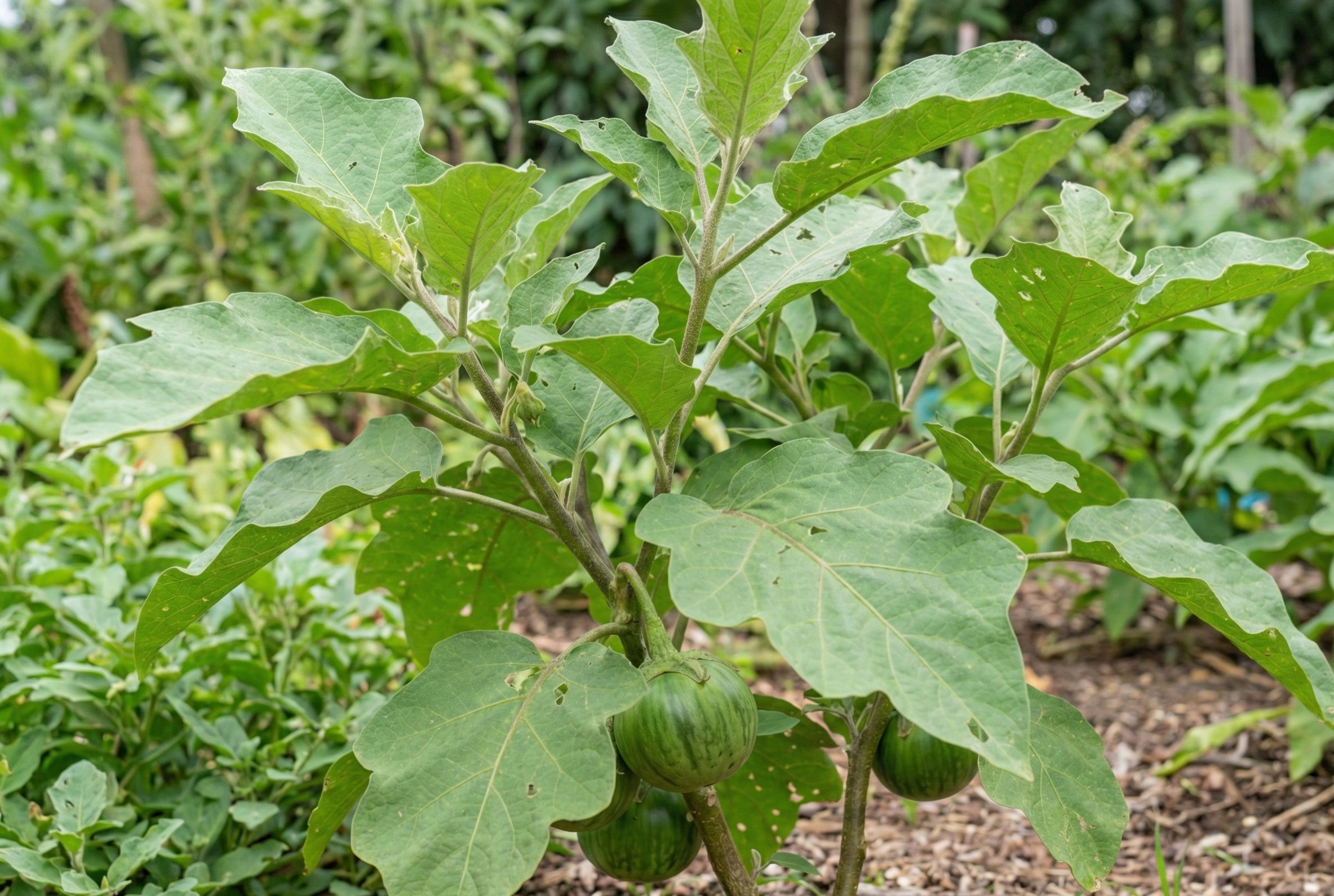 Growing Gboma Eggplant in Santa Cruz County: A Leafy Green You Haven't Tried