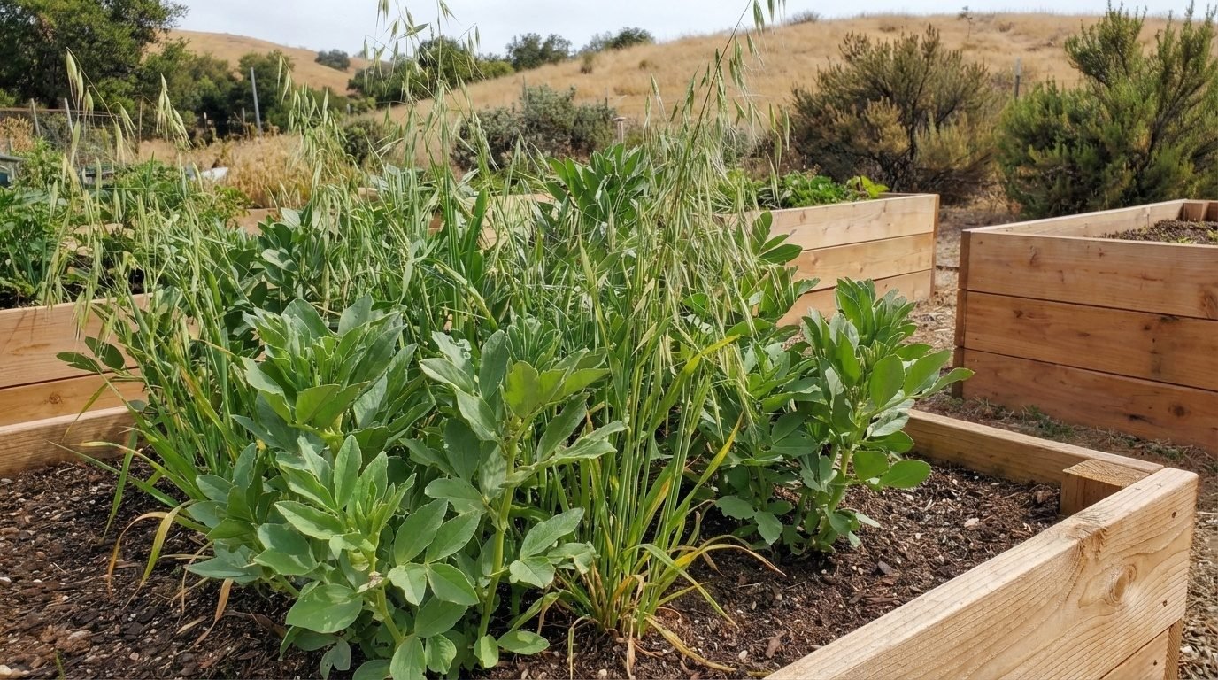 Cover Crop Mixes for California Gardens: Why Blends Work Better